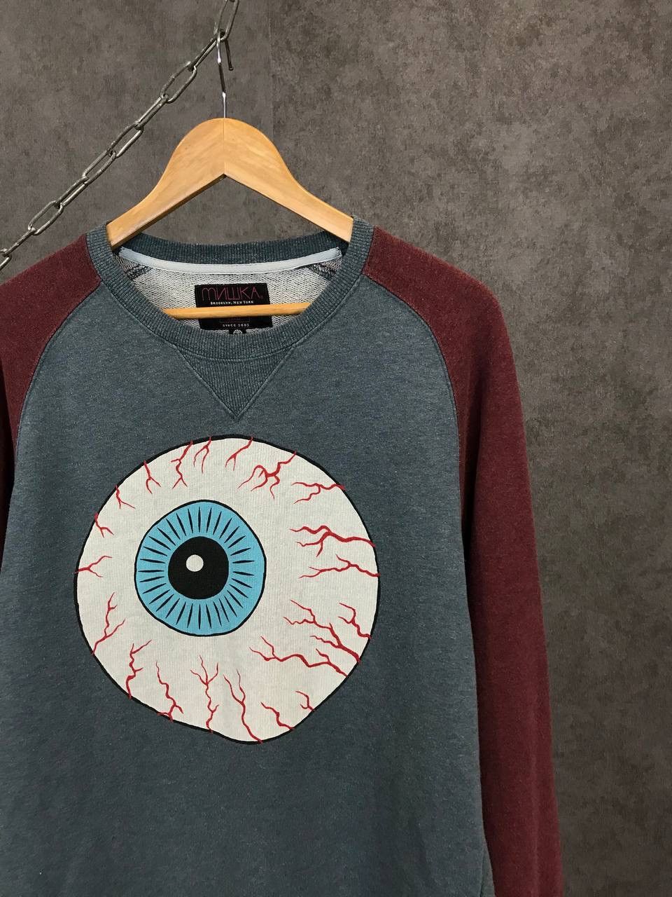 Mishka Mishka big logo streetwear sweatshirt Size US L / EU 52-54 / 3 - 2 Thumbnail