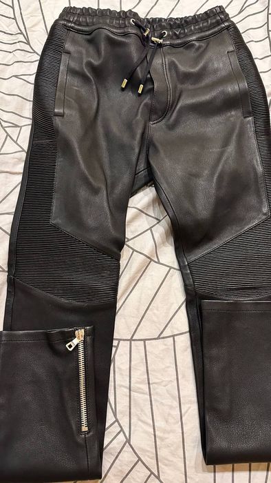 Balmain Balmain Leather Pants