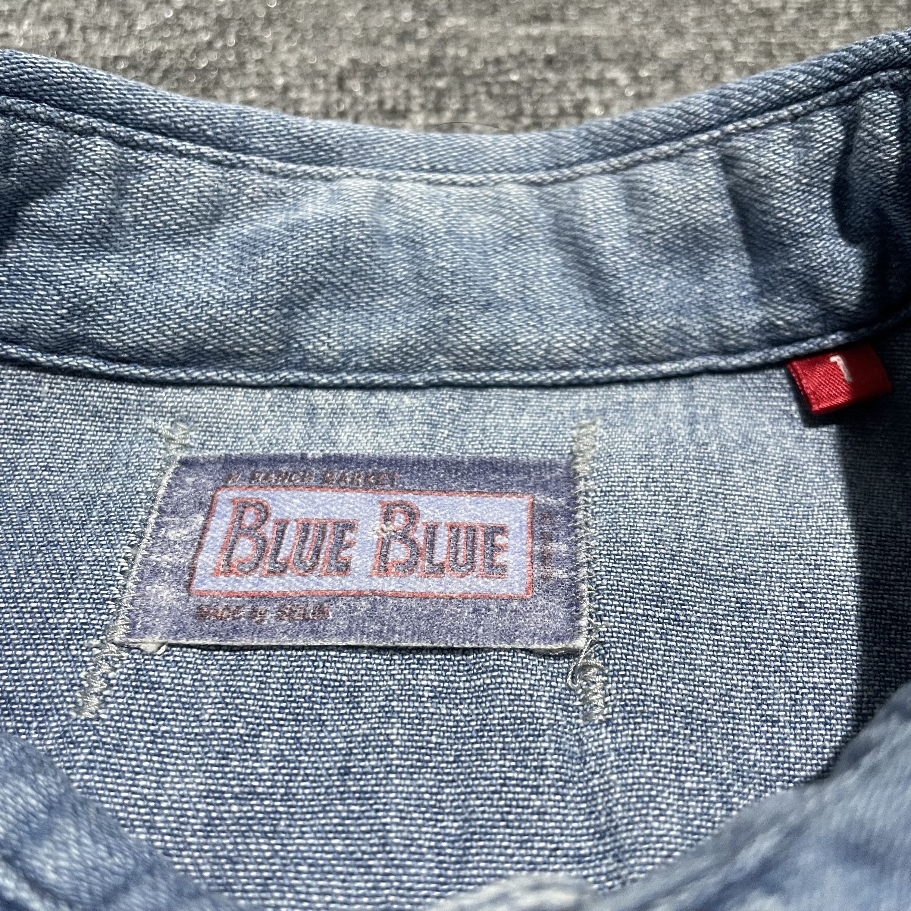 Blue Blue Japan Blue Blue western Denim Button Ups Size US S / EU 44-46 / 1 - 4 Thumbnail