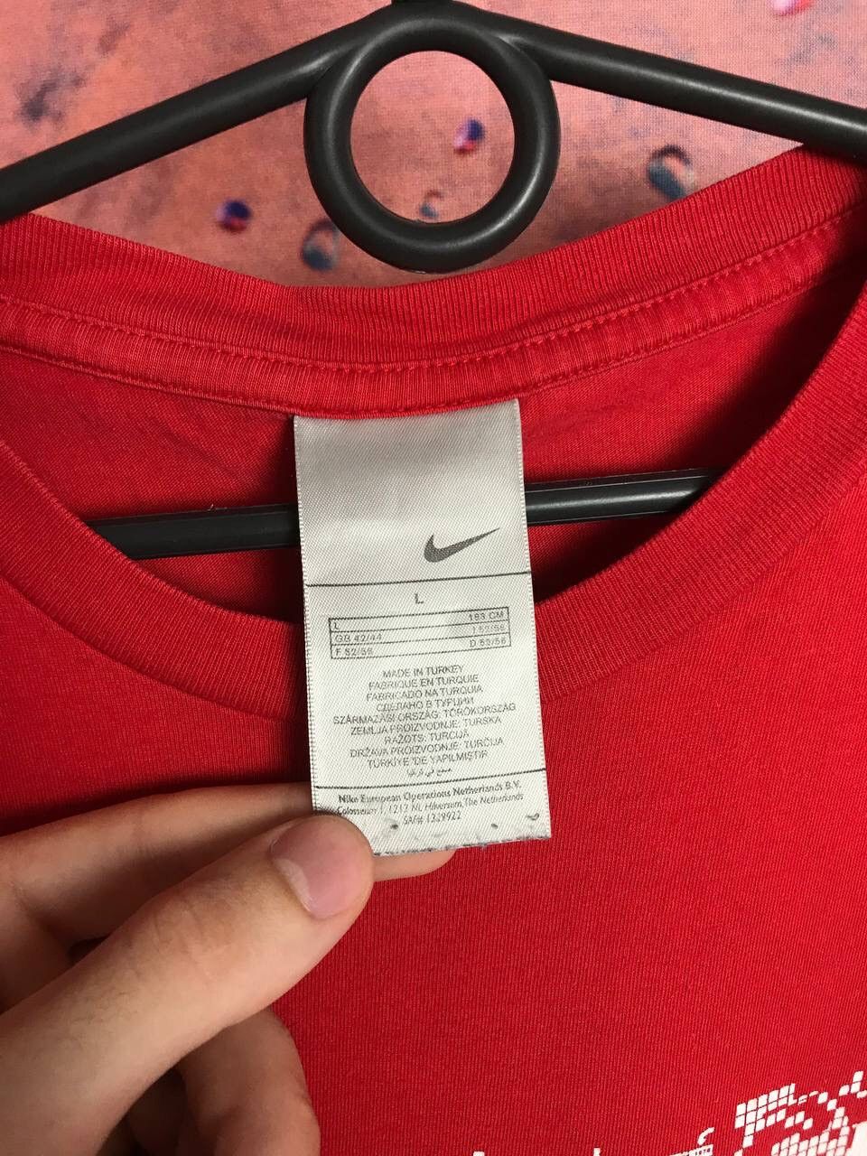 Nike × Vintage Vintage Nike streetwear tee Size US L / EU 52-54 / 3 - 4 Thumbnail