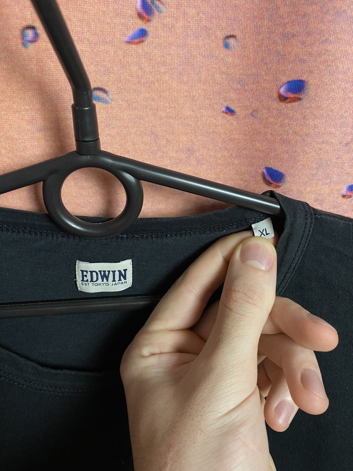 Edwin × Japanese Brand Edwin Japanese streetwear tee Size US L / EU 52-54 / 3 - 4 Thumbnail