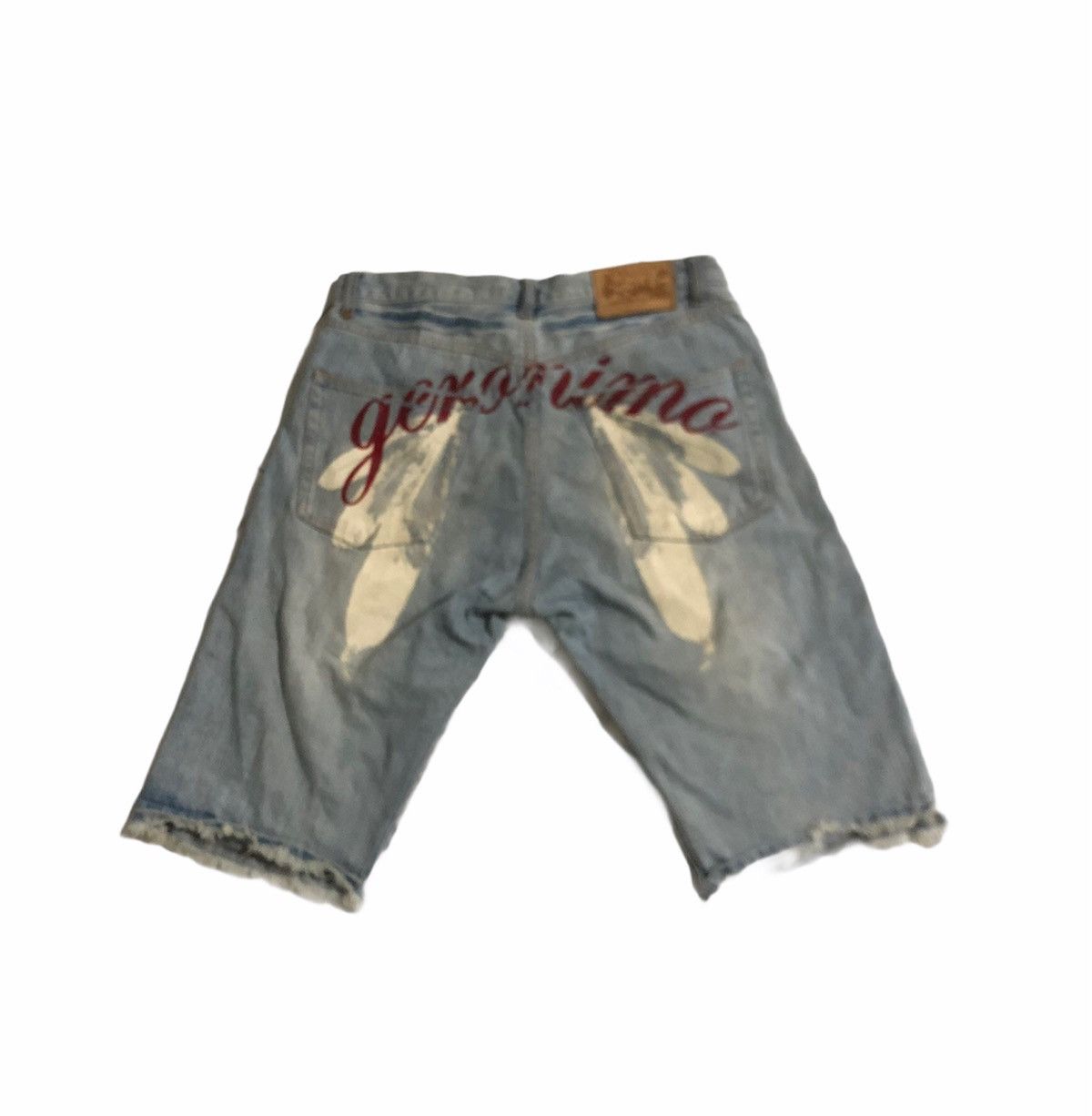 Vintage 🔥Geronimo Denim Short Jeans Size US 31 - 2 Thumbnail