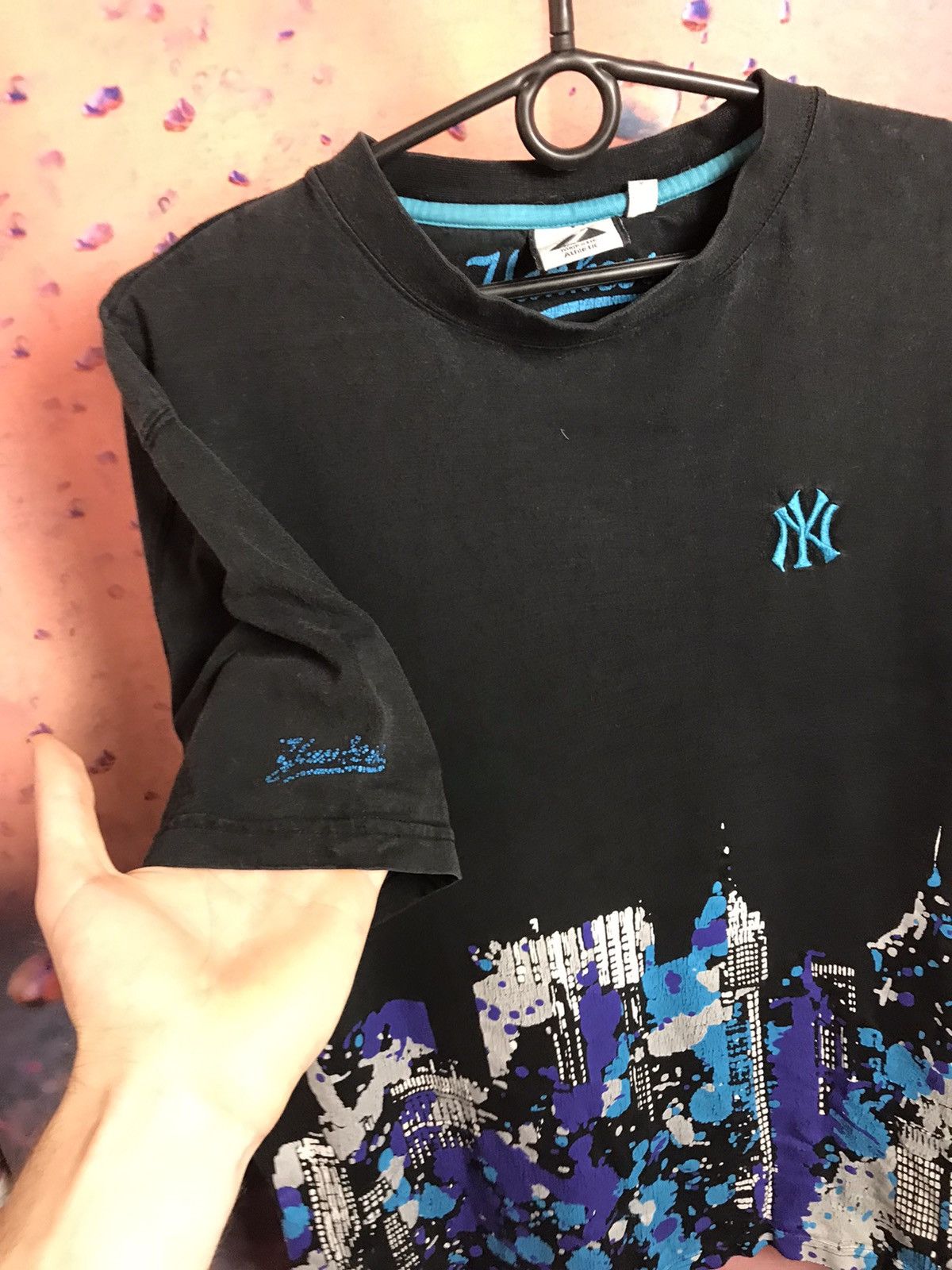 Vintage Vintage New York Yankees streetwear tee Size US L / EU 52-54 / 3 - 6 Thumbnail