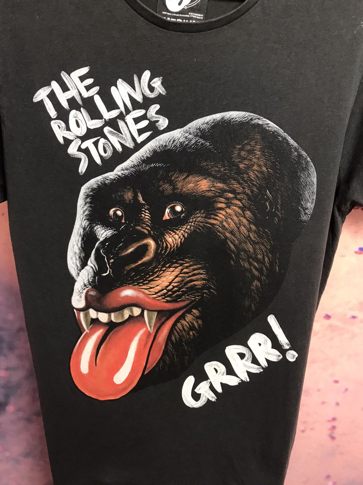 Band Tees Vintage The Rolling Stones band rock tee Size US M / EU 48-50 / 2 - 3 Thumbnail