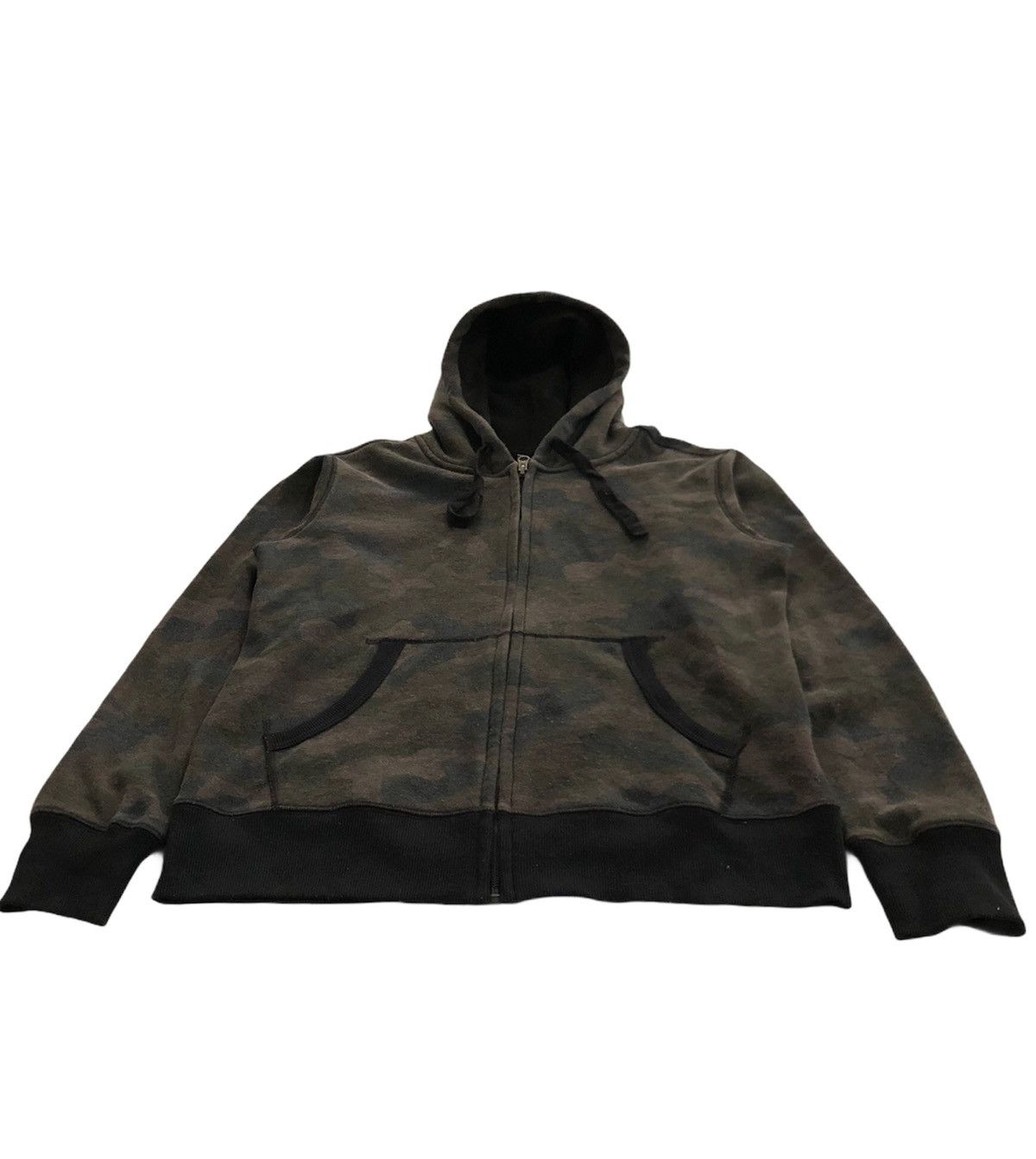Japanese Brand 🔥Ignio Camo Styles Zipper Sweatshirt With Hoodies Size US M / EU 48-50 / 2 - 5 Thumbnail