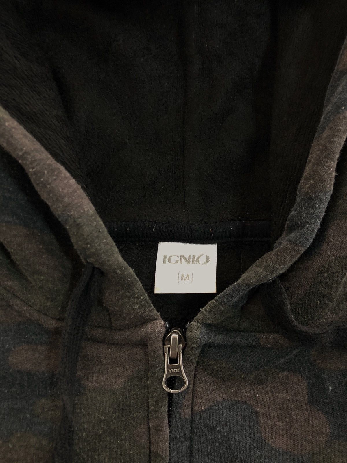 Japanese Brand 🔥Ignio Camo Styles Zipper Sweatshirt With Hoodies Size US M / EU 48-50 / 2 - 7 Thumbnail
