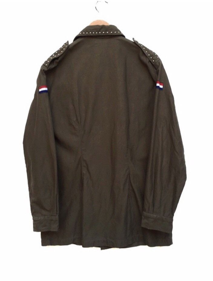 Vintage 🔥Kl Hv Puijenbroek Military Long Jacket Size US S / EU 44-46 / 1 - 2 Thumbnail