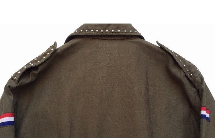 Vintage 🔥Kl Hv Puijenbroek Military Long Jacket Size US S / EU 44-46 / 1 - 3 Thumbnail