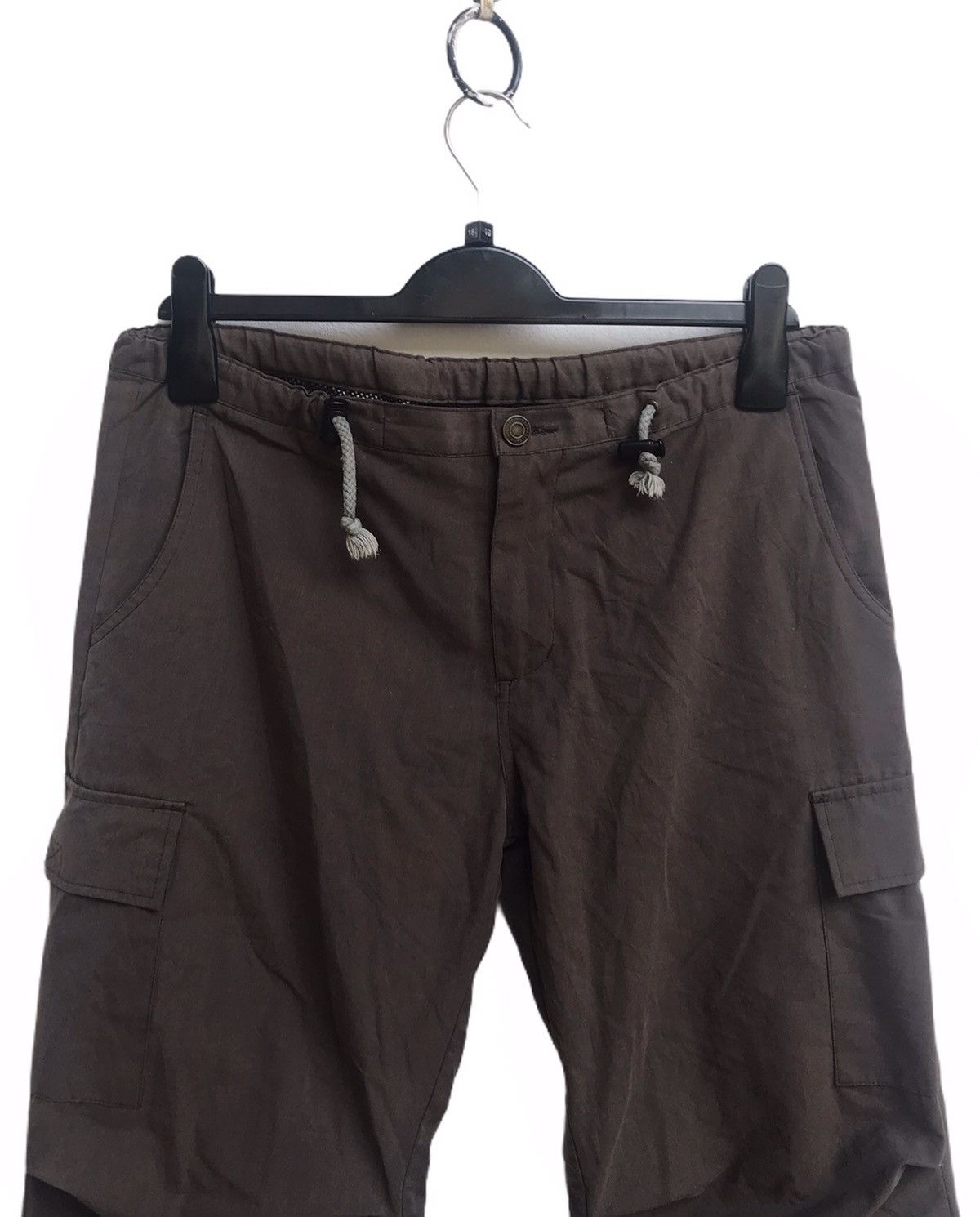 Japanese Brand 🔥Triple Rund Cargo Track Pants Size US 32 / EU 48 - 3 Thumbnail