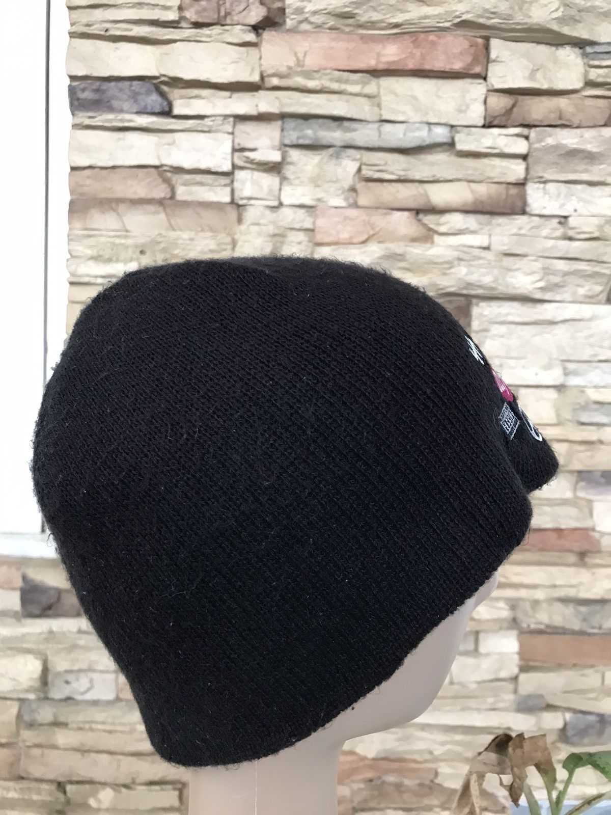 Vintage Vintage Montage Beanie Hat Patches punk rock misfits Size ONE SIZE - 4 Thumbnail
