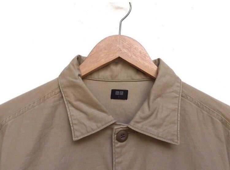 Japanese Brand × Uniqlo 🔥Uniqlo Long Sleeve Button Shirt Size US M / EU 48-50 / 2 - 3 Thumbnail