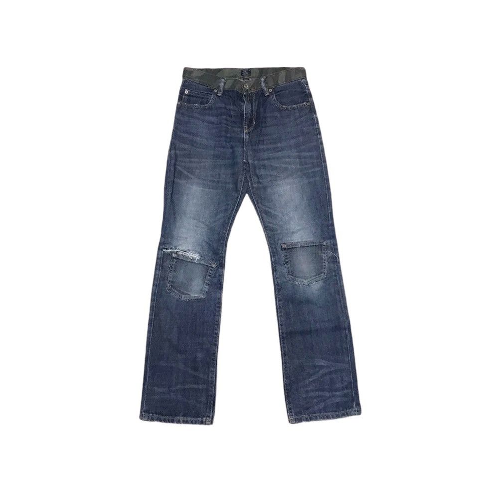 image of Vintage Gap Kid Styles Pocket Denim Jeans in Blue (Size 28)