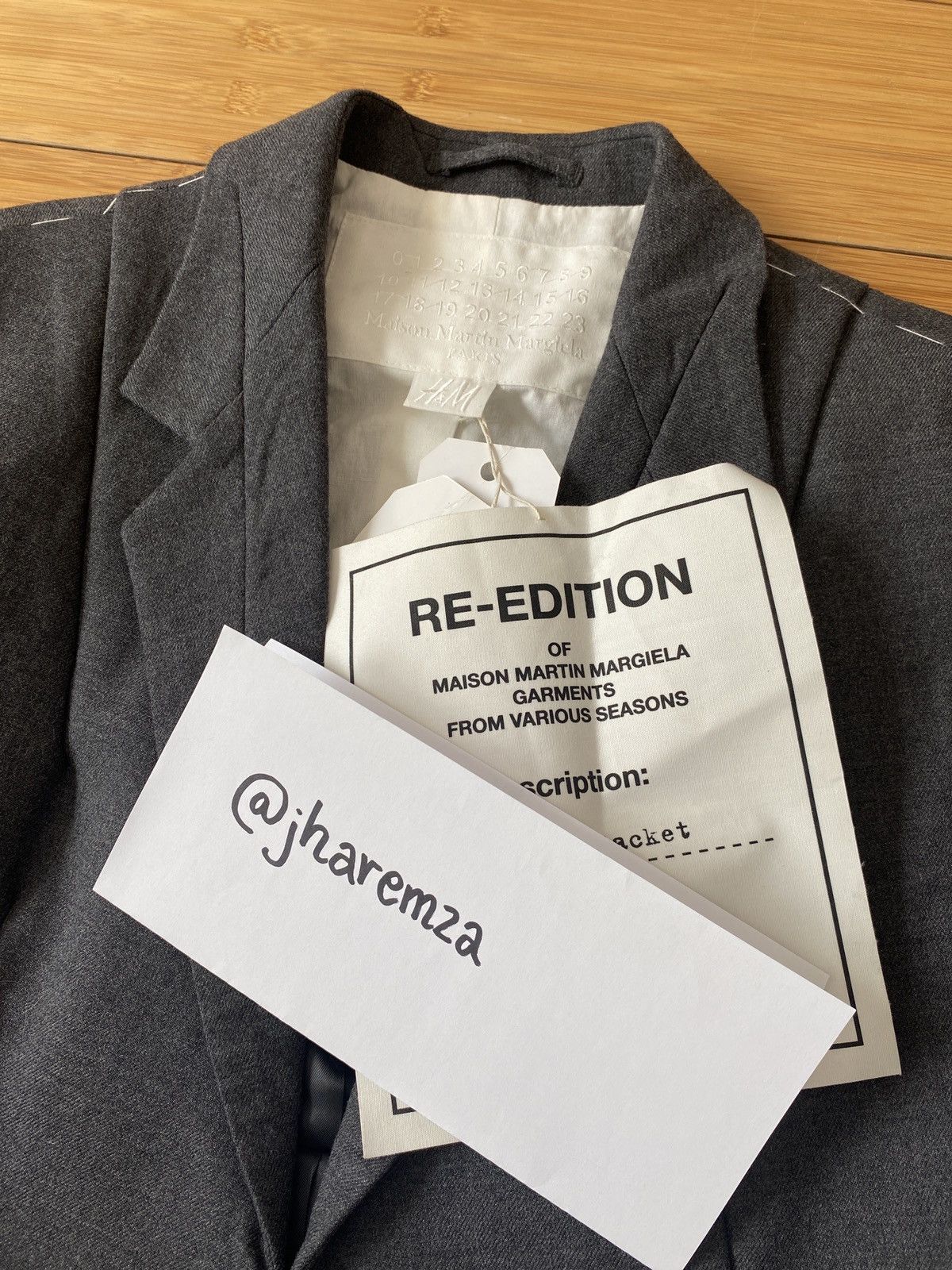 H&M × Maison Margiela Maison Martin Margiela x H&M Darted