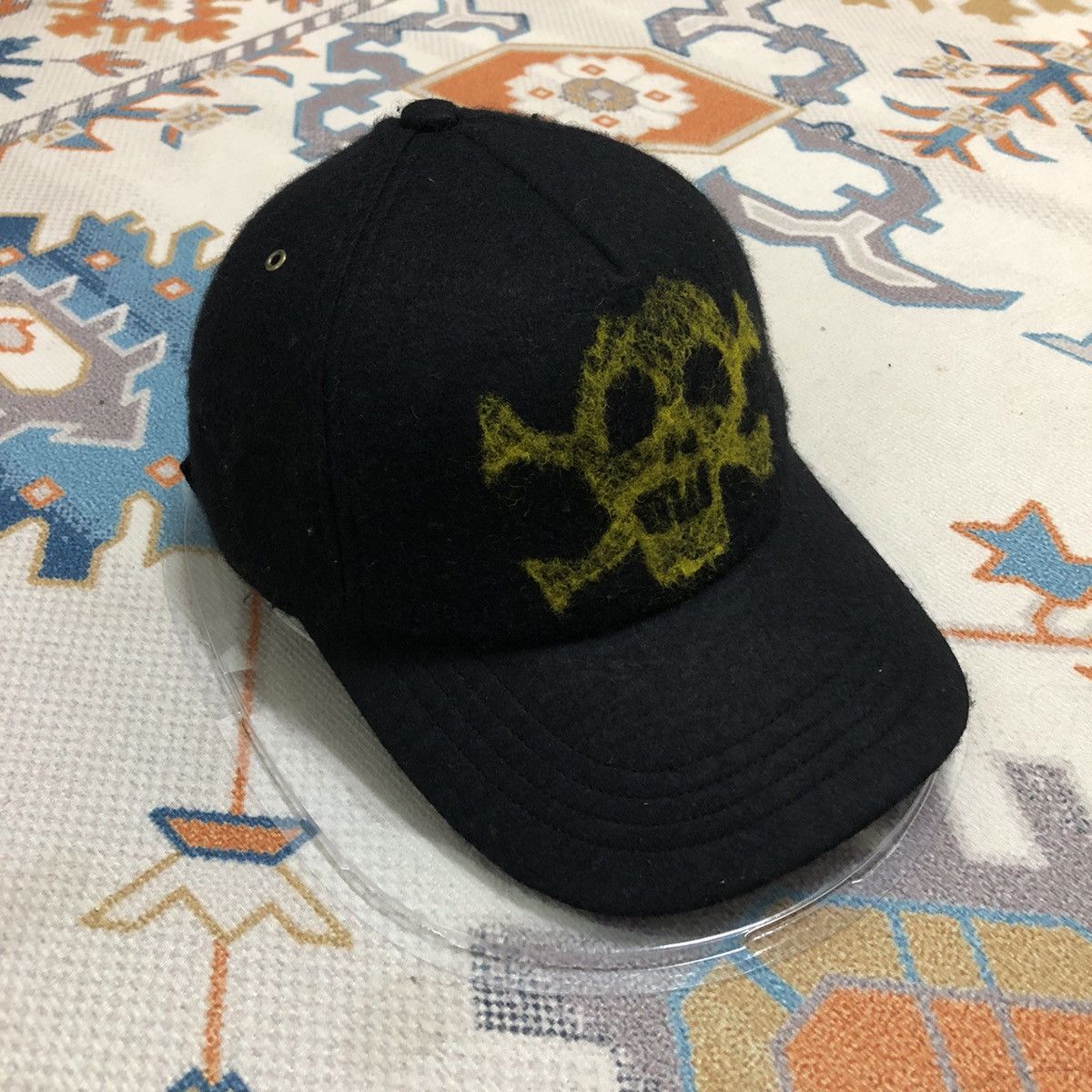 Vintage Override 9999 Skull Wool Hat