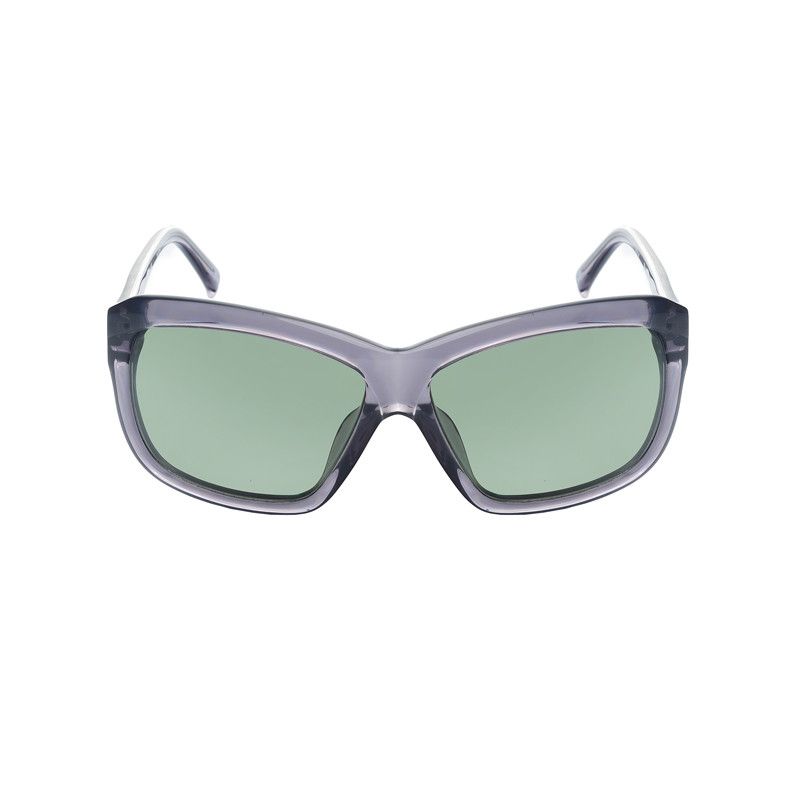 image of Archival Clothing x Linda Farrow Peter Pilotto Transparent Purple Square Sunglasses, Women's