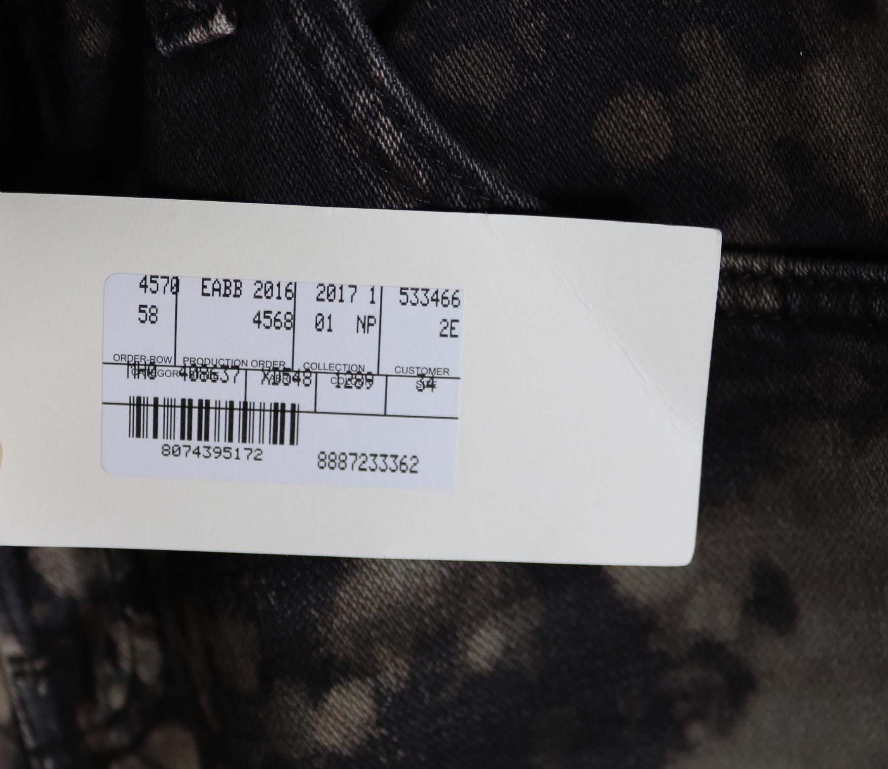 Gucci Gucci Bleached Stain Made in Italy Black Jeans Size 34 Size US 34 / EU 50 - 9 Thumbnail
