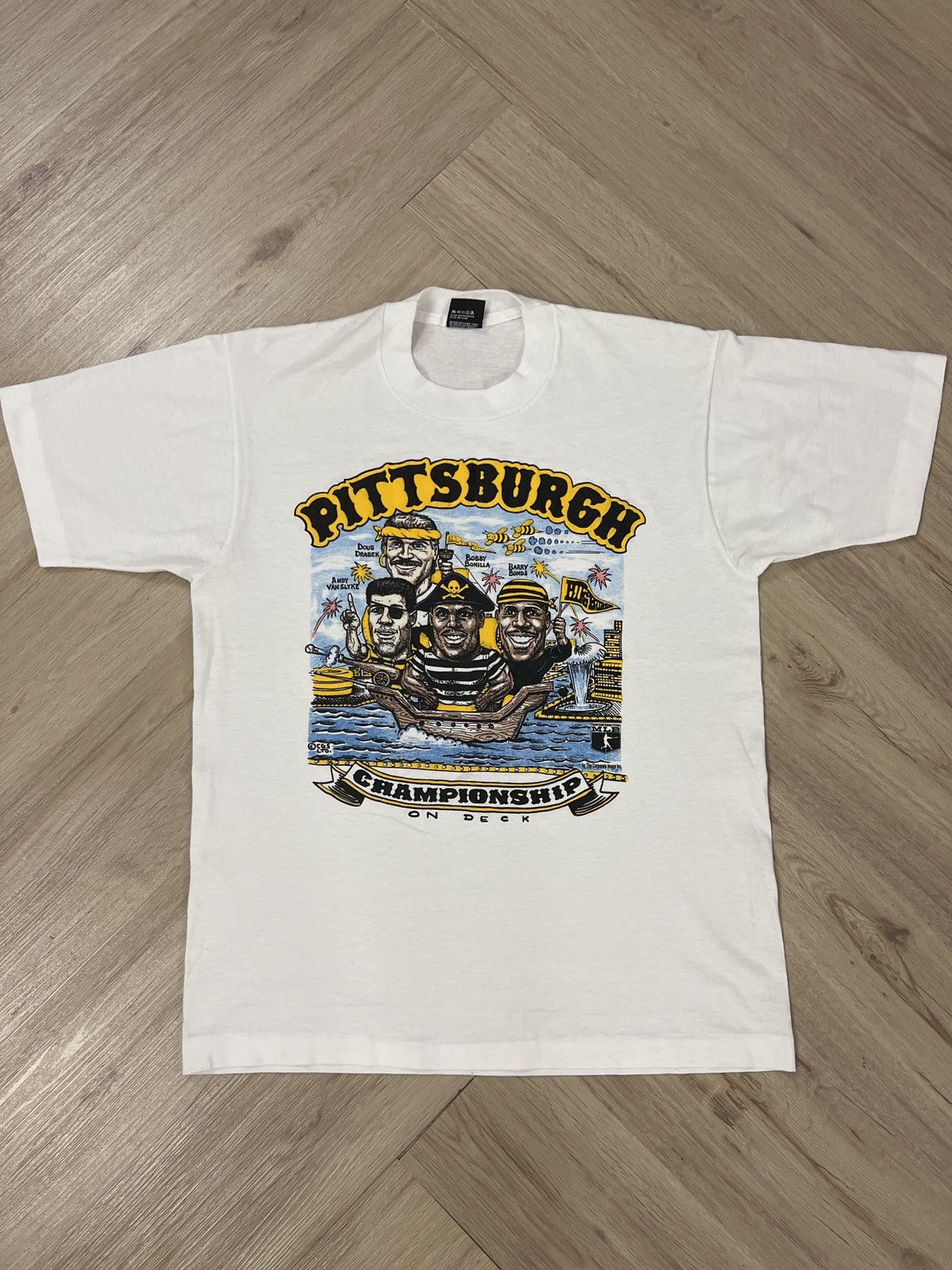 Vtg 90s Pittsburgh Pirates Legend Shirt
