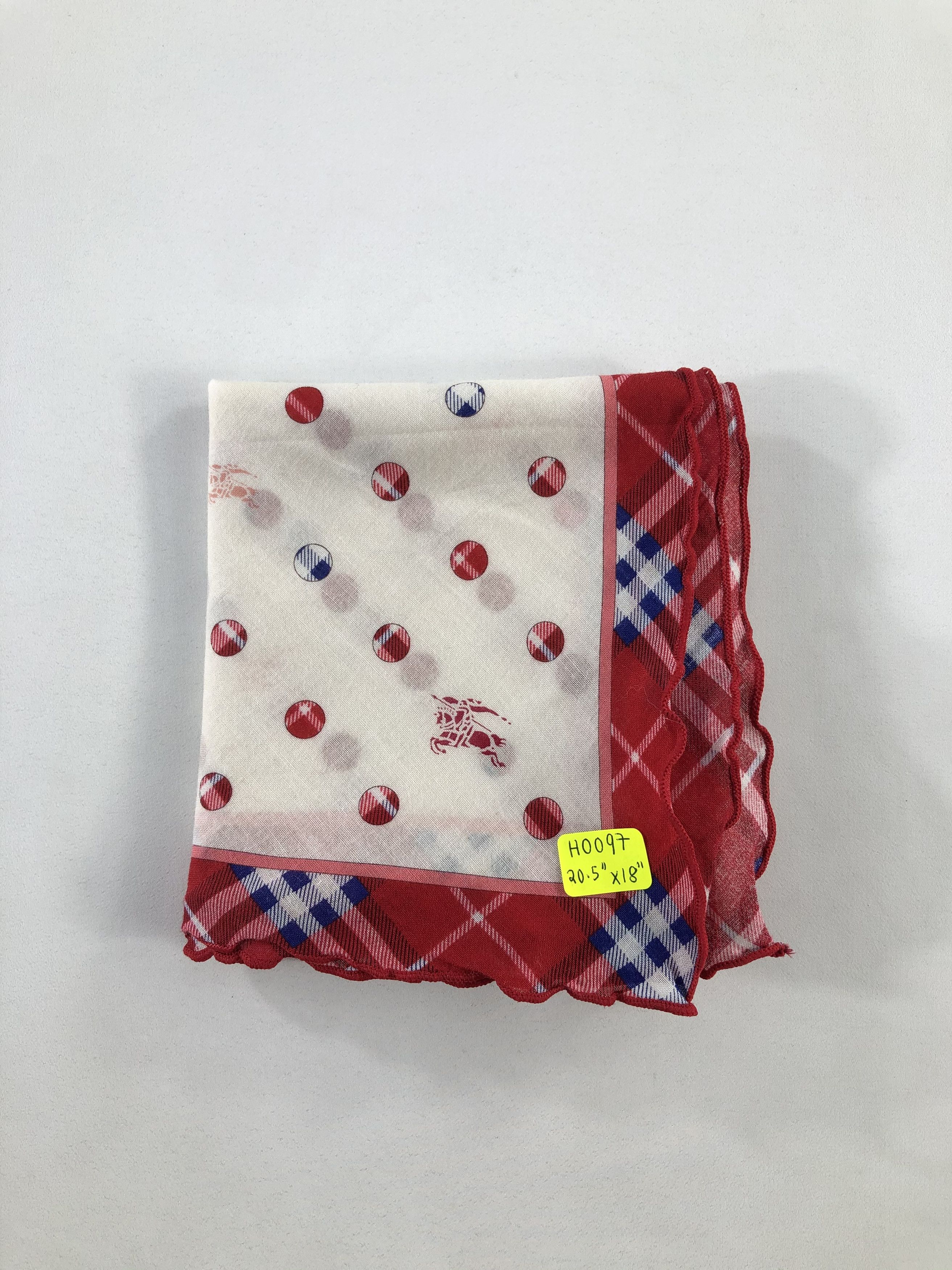Burberry Burberry Handkerchief / Bandana / Neckerchief Size ONE SIZE - 4 Thumbnail