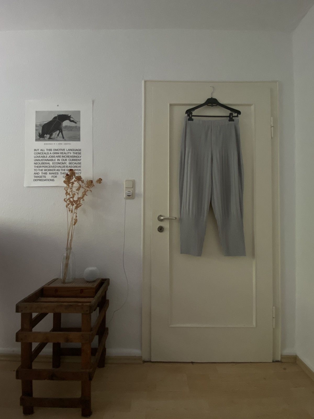 Issey Miyake Home Plisse trouser