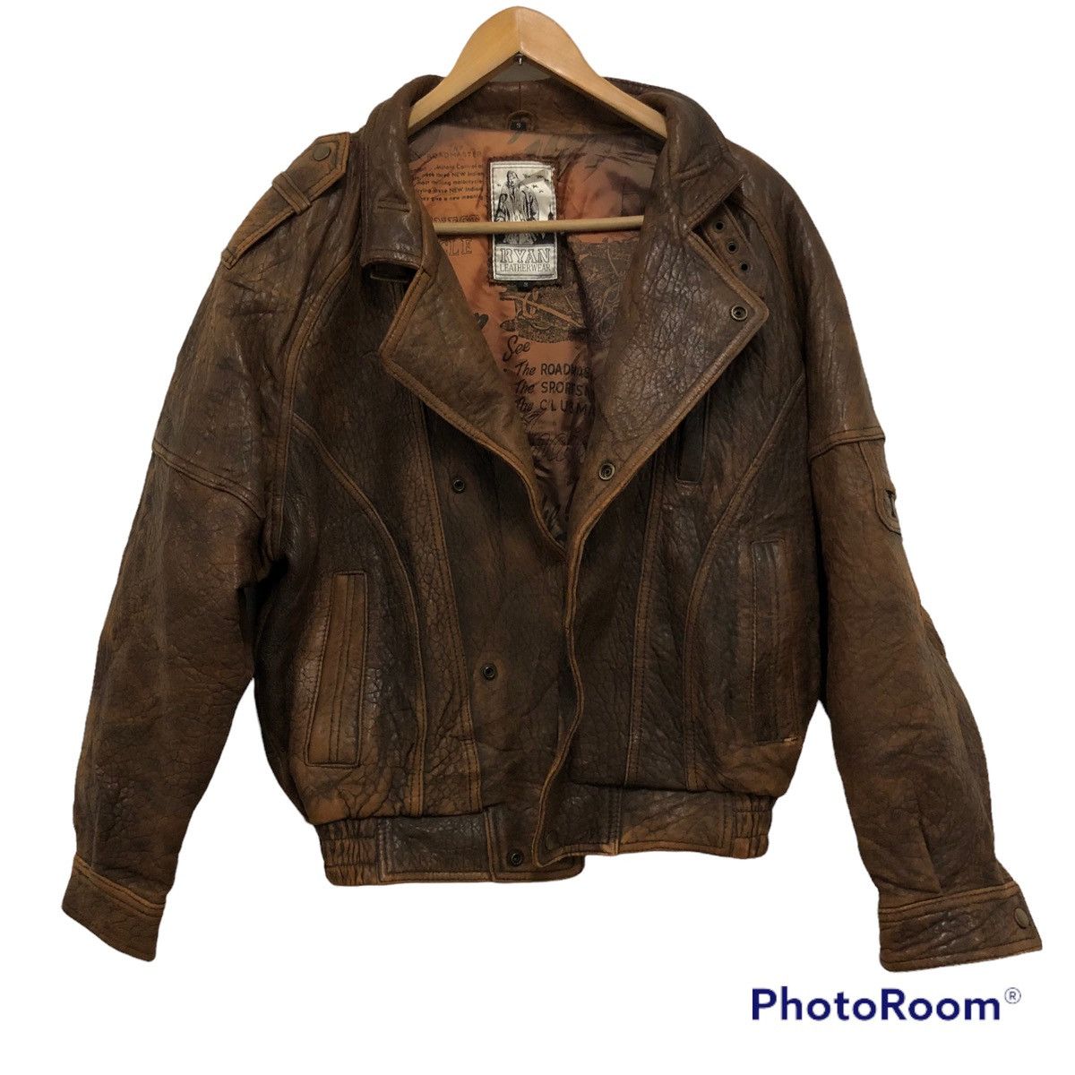 Rare design ryan leatherwear jacket