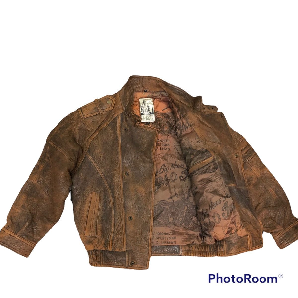 Rare design ryan leatherwear jacket