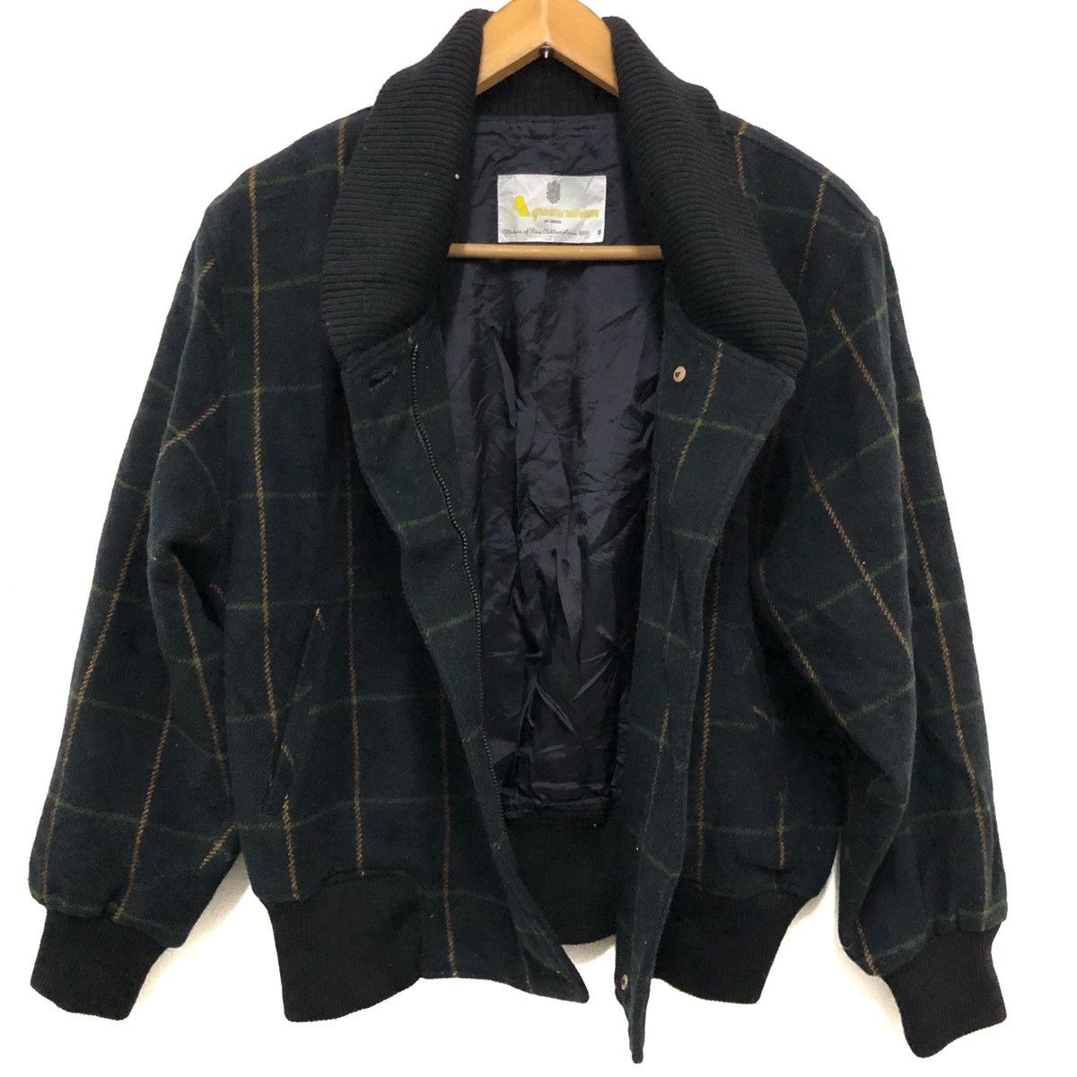 Aquascutum Rare Aquascutum wool bomber jacket Size US M / EU 48-50 / 2 - 8 Thumbnail