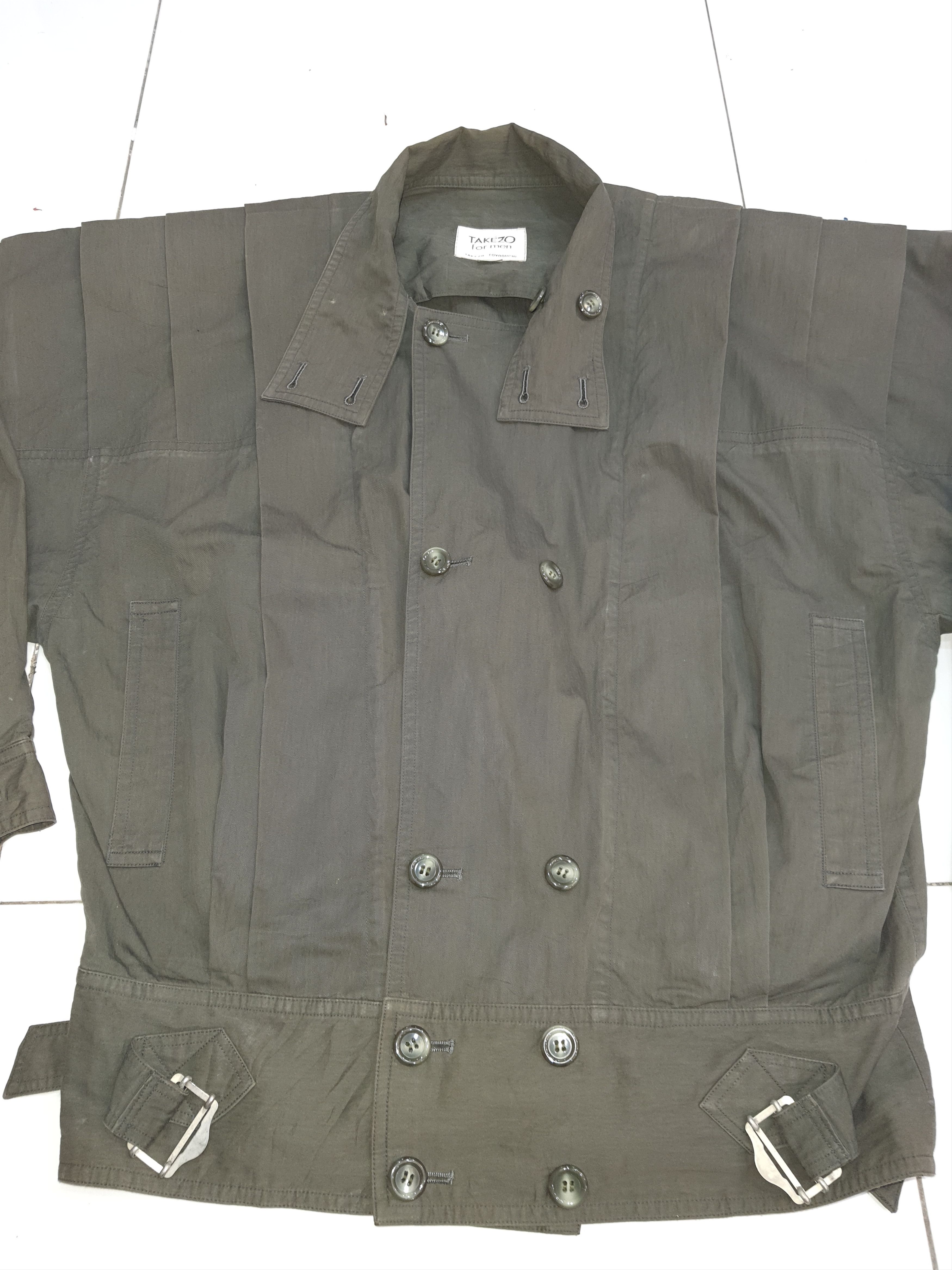 vintage TAKEZO TOYOGUCHI pocket vest