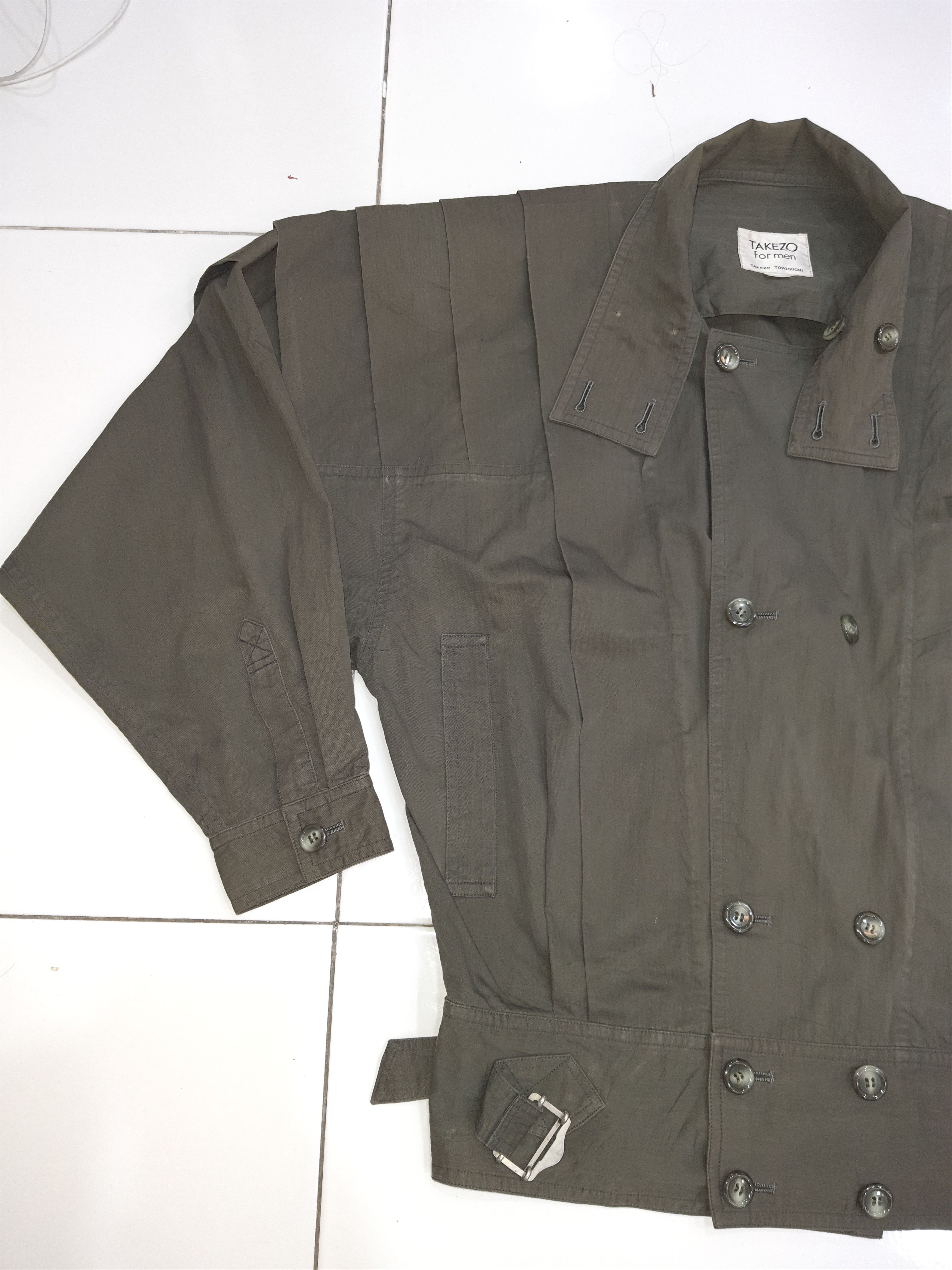 Designer × Japanese Brand Rare Takezo Toyoguchi Skyline Jacket 