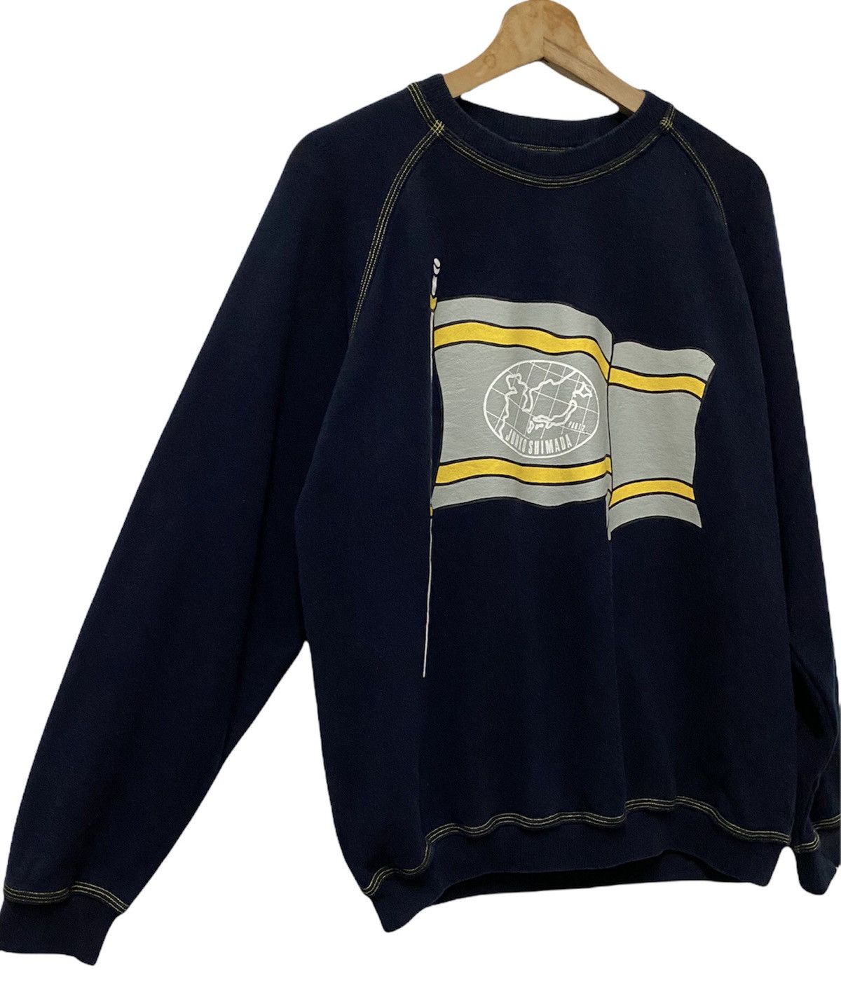 Junko Shimada × Mr. Junko 🔥SAMPLE Junko Shimada Flag Made in Japan Sweatshirt Size US M / EU 48-50 / 2 - 5 Thumbnail