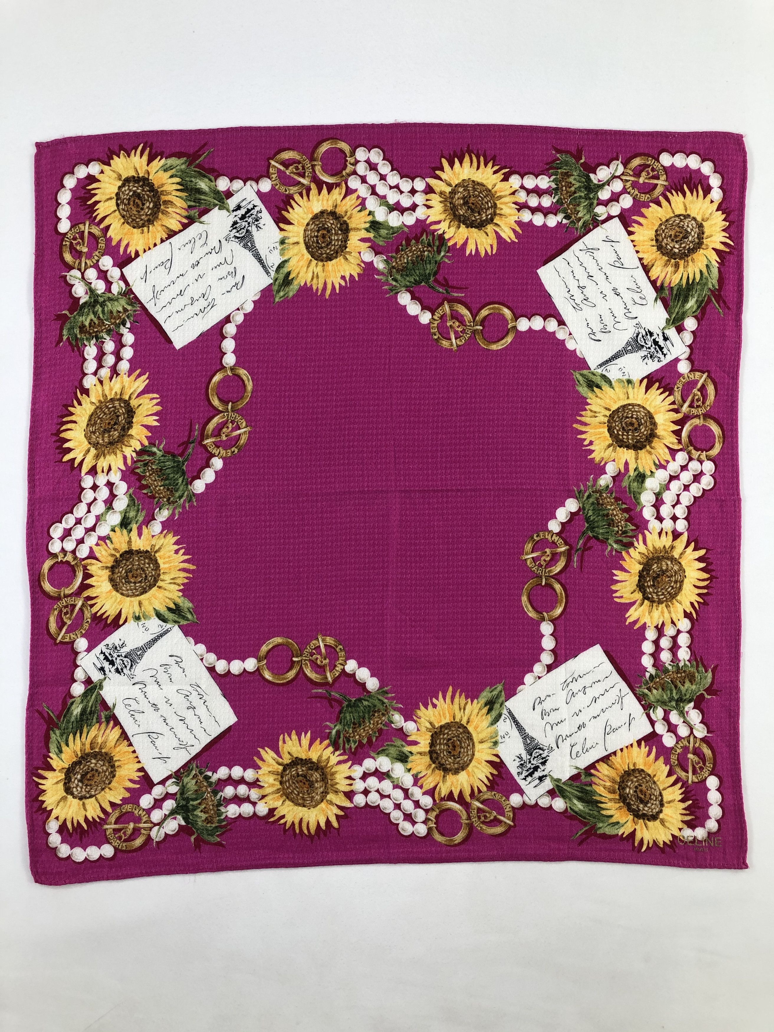 Celine Celine Handkerchief / Bandana / Neckerchief Size ONE SIZE - 1 Thumbnail