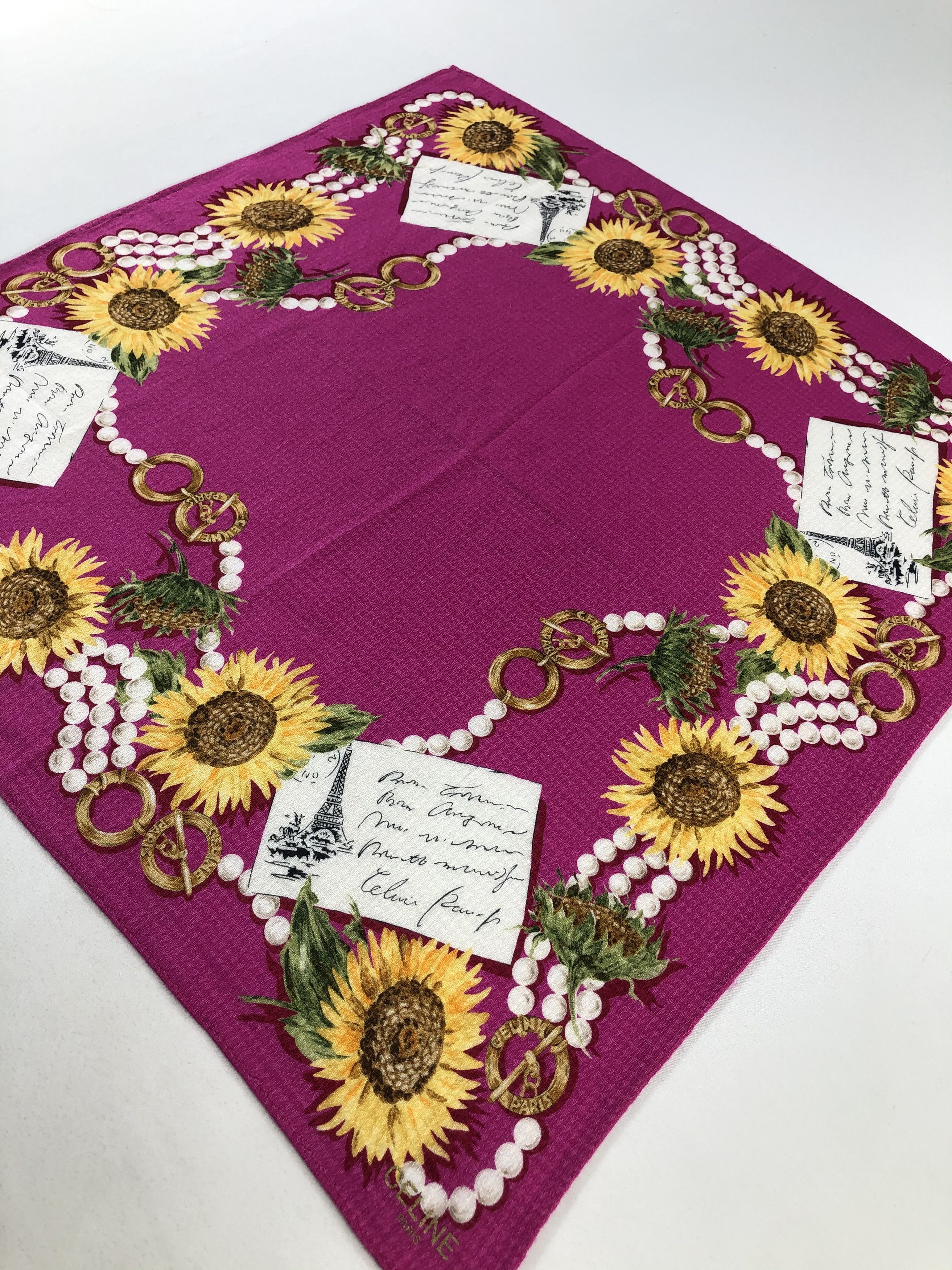 Celine Celine Handkerchief / Bandana / Neckerchief Size ONE SIZE - 3 Thumbnail