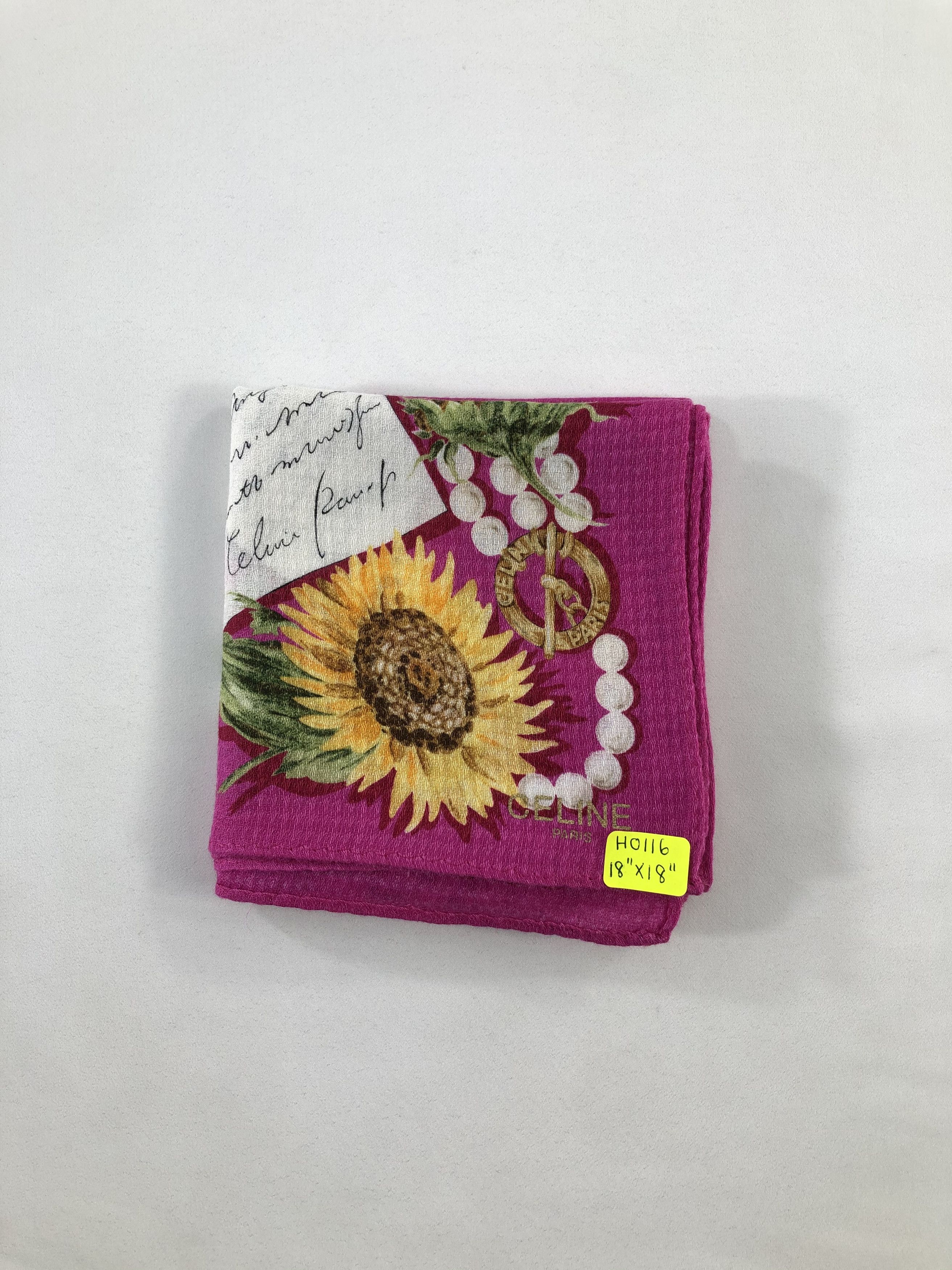 Celine Celine Handkerchief / Bandana / Neckerchief Size ONE SIZE - 4 Thumbnail