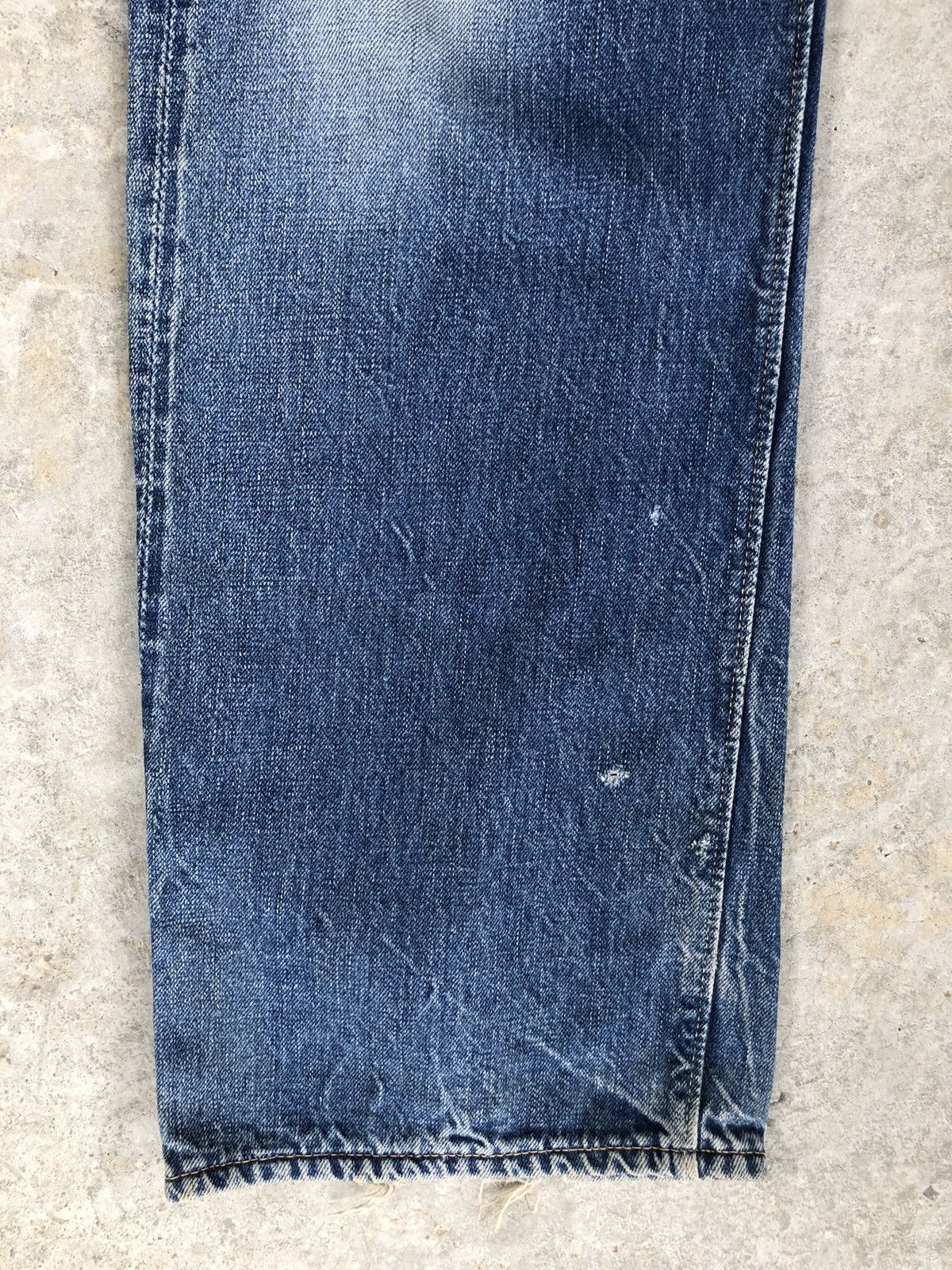 Warehouse & Co. Vintage Warehouse Selvedge Distressed Denim Size US 35 - 8 Thumbnail