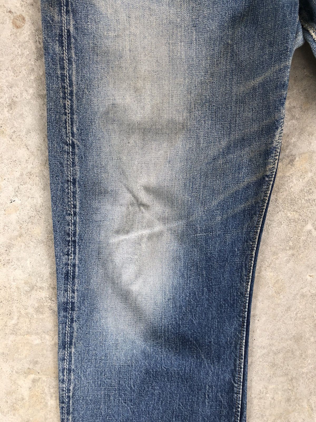 Warehouse & Co. Vintage Warehouse Selvedge Distressed Denim Size US 35 - 6 Thumbnail