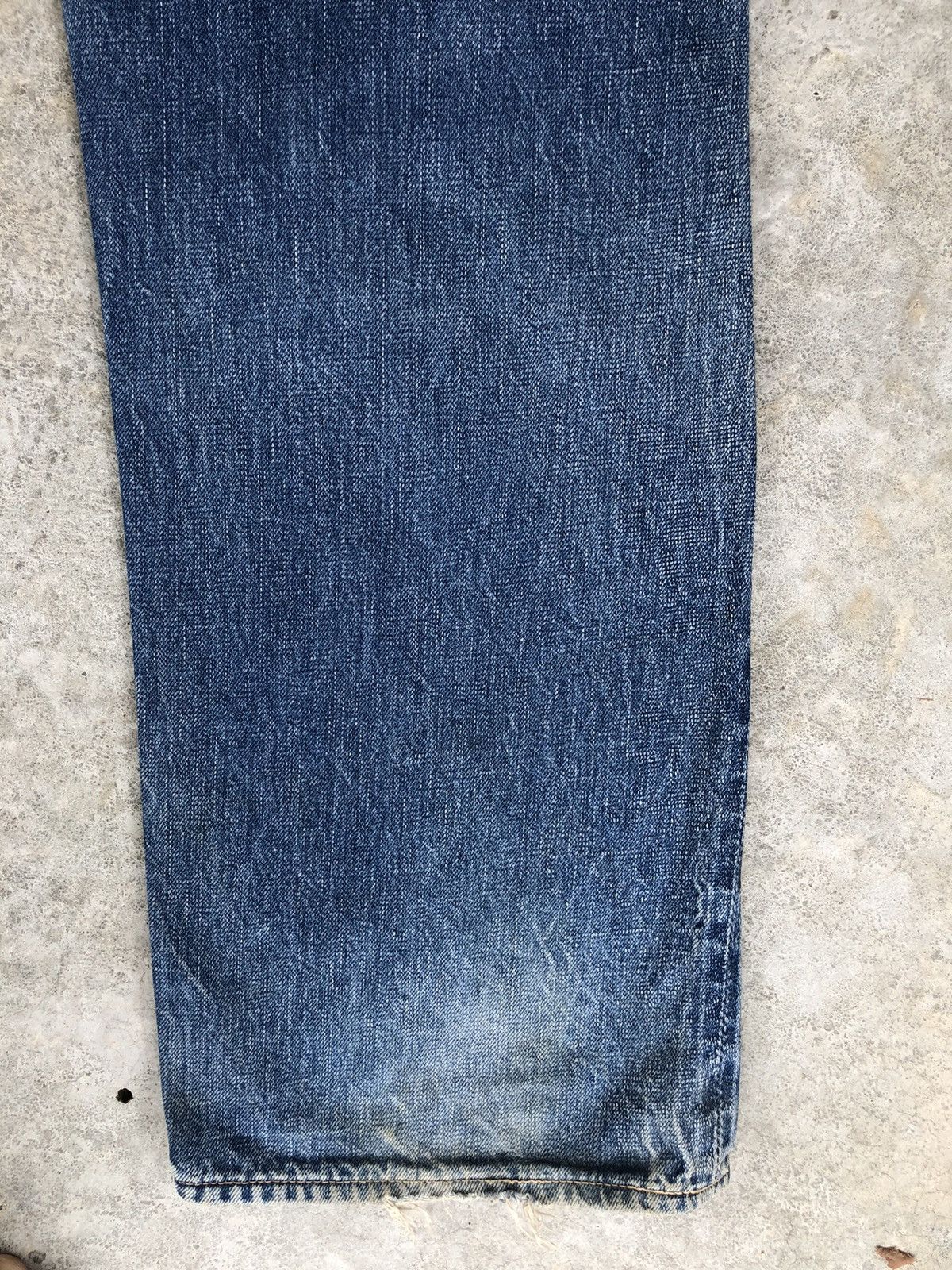 Warehouse & Co. Vintage Warehouse Selvedge Distressed Denim Size US 35 - 14 Thumbnail