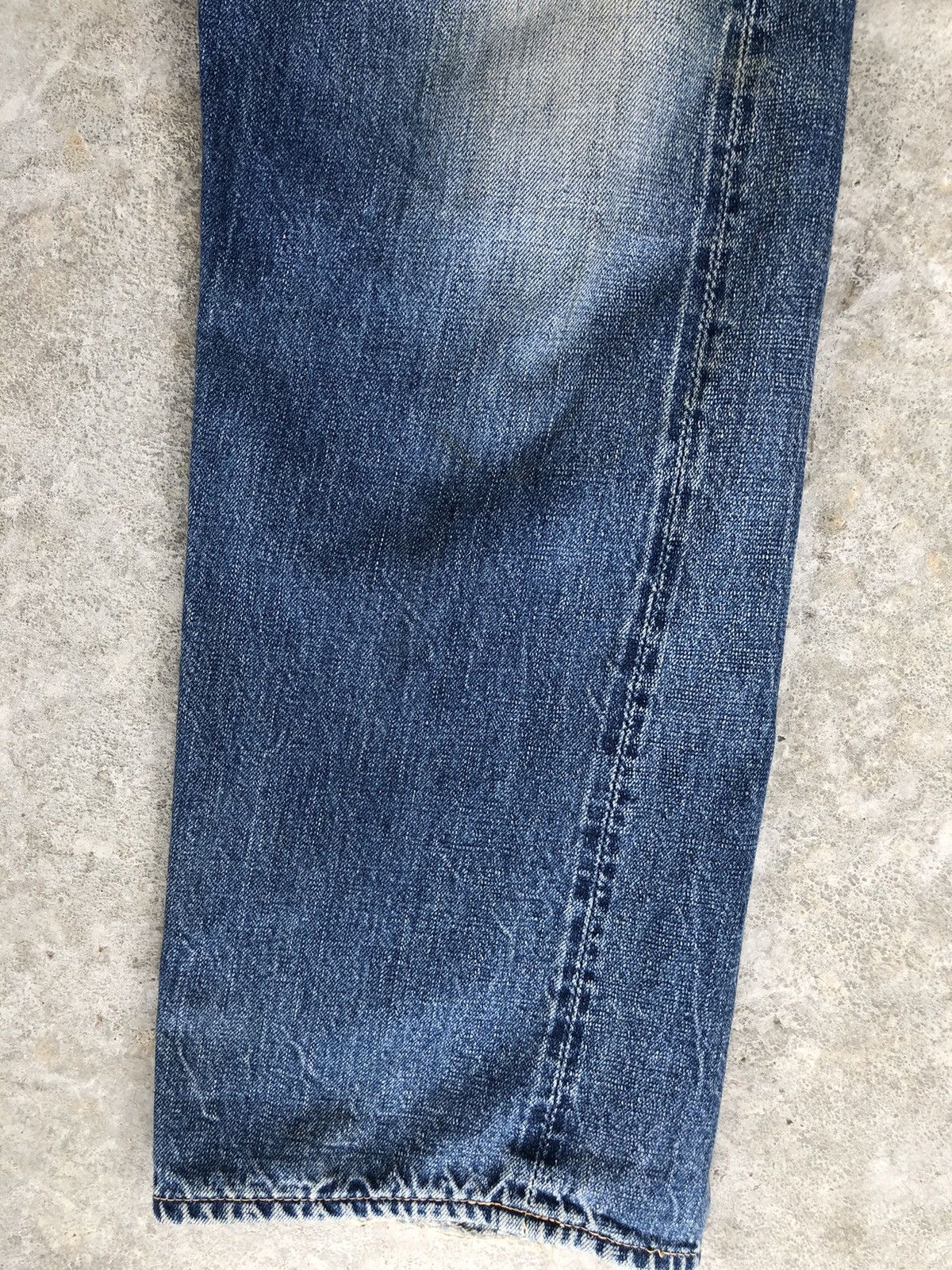 Warehouse & Co. Vintage Warehouse Selvedge Distressed Denim Size US 35 - 9 Thumbnail