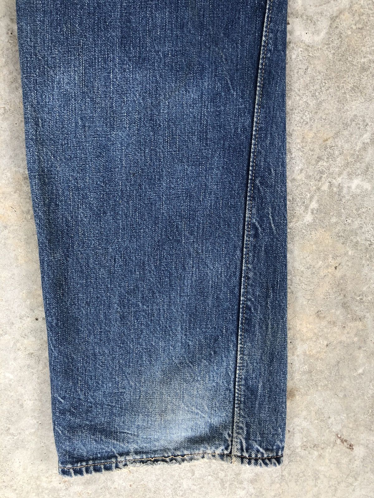 Warehouse & Co. Vintage Warehouse Selvedge Distressed Denim Size US 35 - 13 Thumbnail
