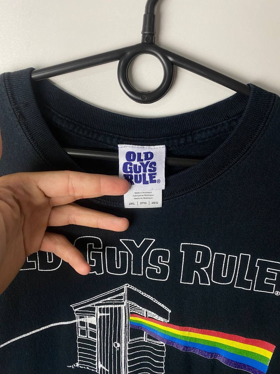 Vintage Old Guys Rule Pink Floyd vintage t-shirt size XXL Size US XXL / EU 58 / 5 - 3 Thumbnail