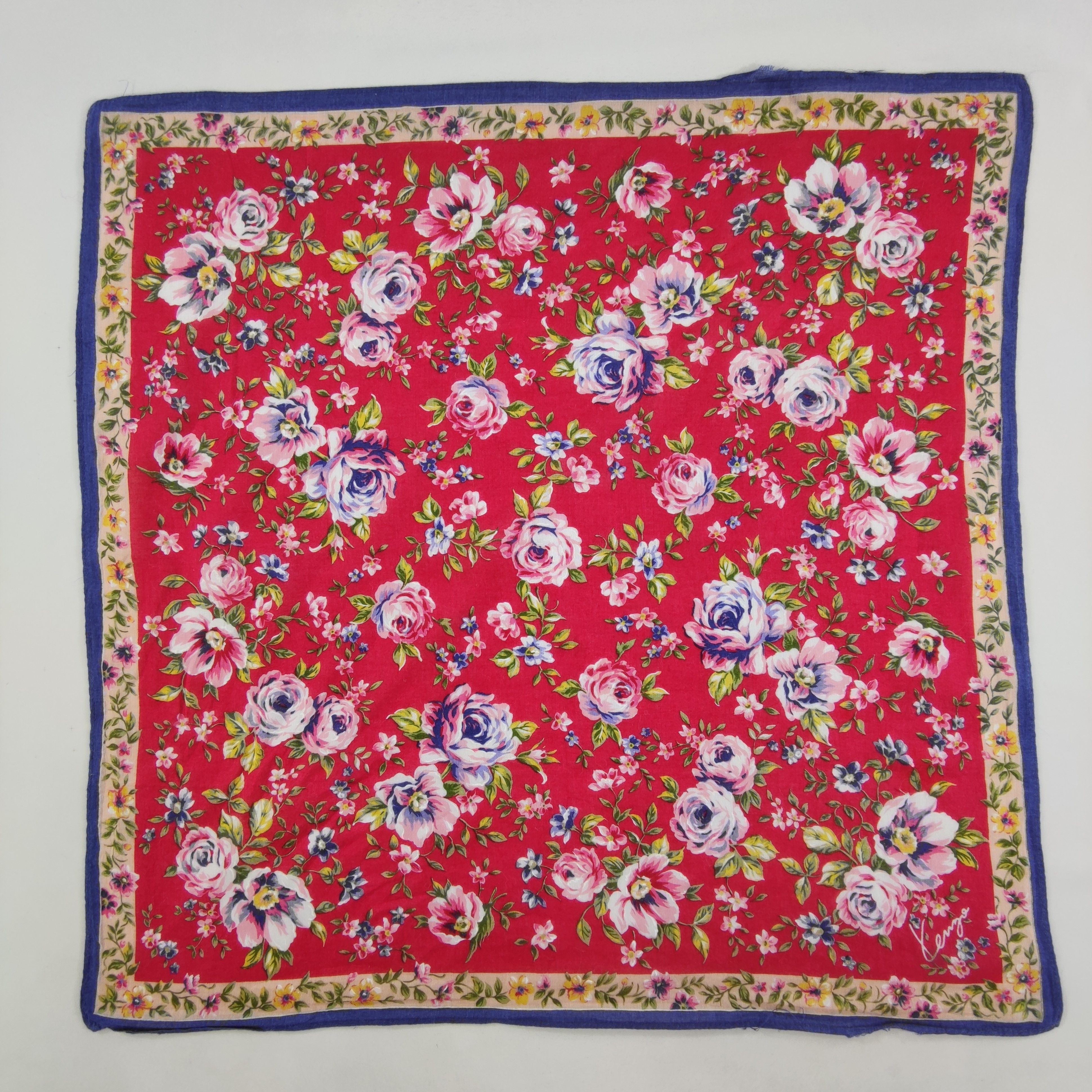 Kenzo × Vintage Kenzo Handkerchief / Neckerchief / Bandana Size ONE SIZE - 2 Thumbnail