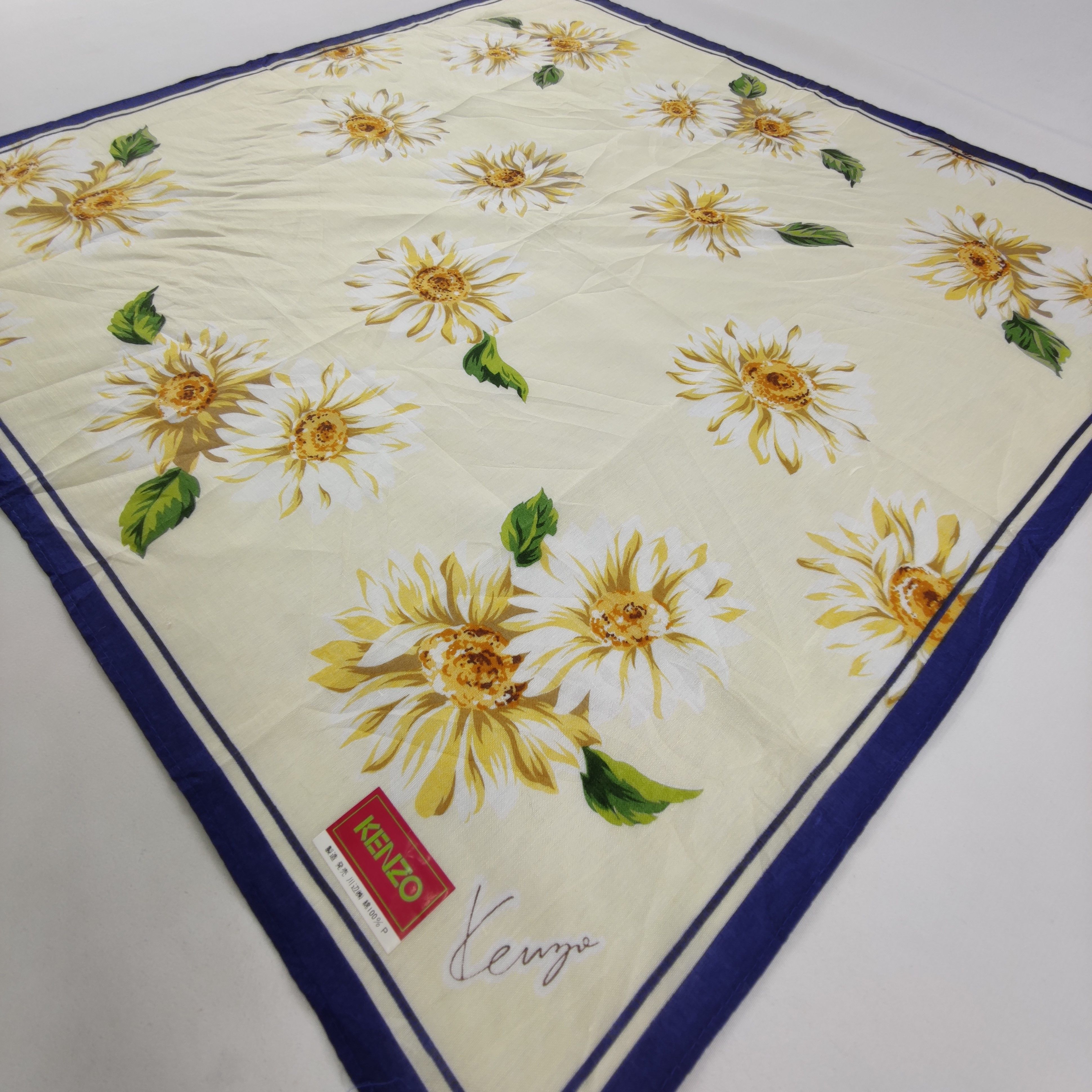 Kenzo × Vintage Kenzo Handkerchief/Neckerchief/Bandana Size ONE SIZE - 3 Thumbnail
