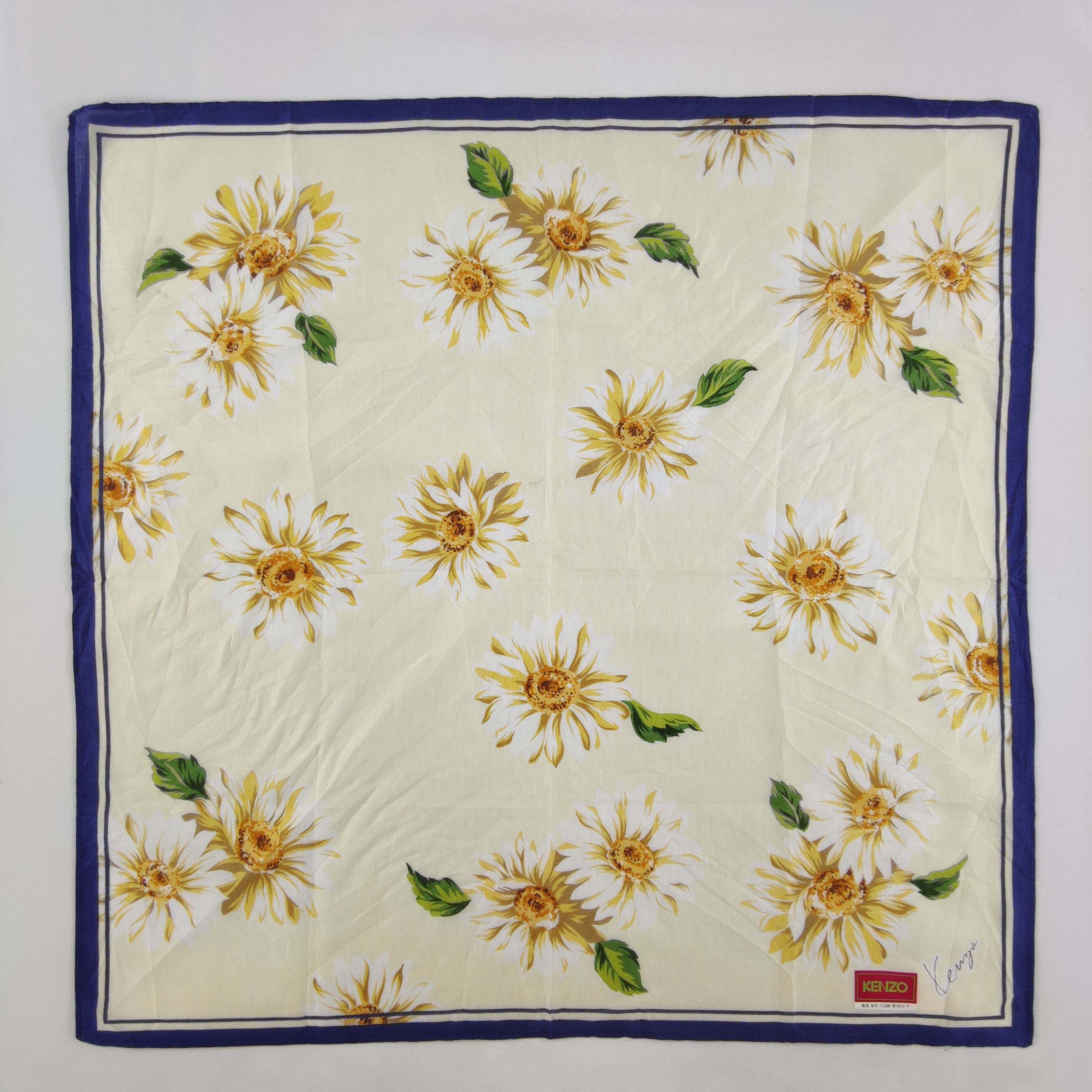 Kenzo × Vintage Kenzo Handkerchief/Neckerchief/Bandana Size ONE SIZE - 2 Thumbnail