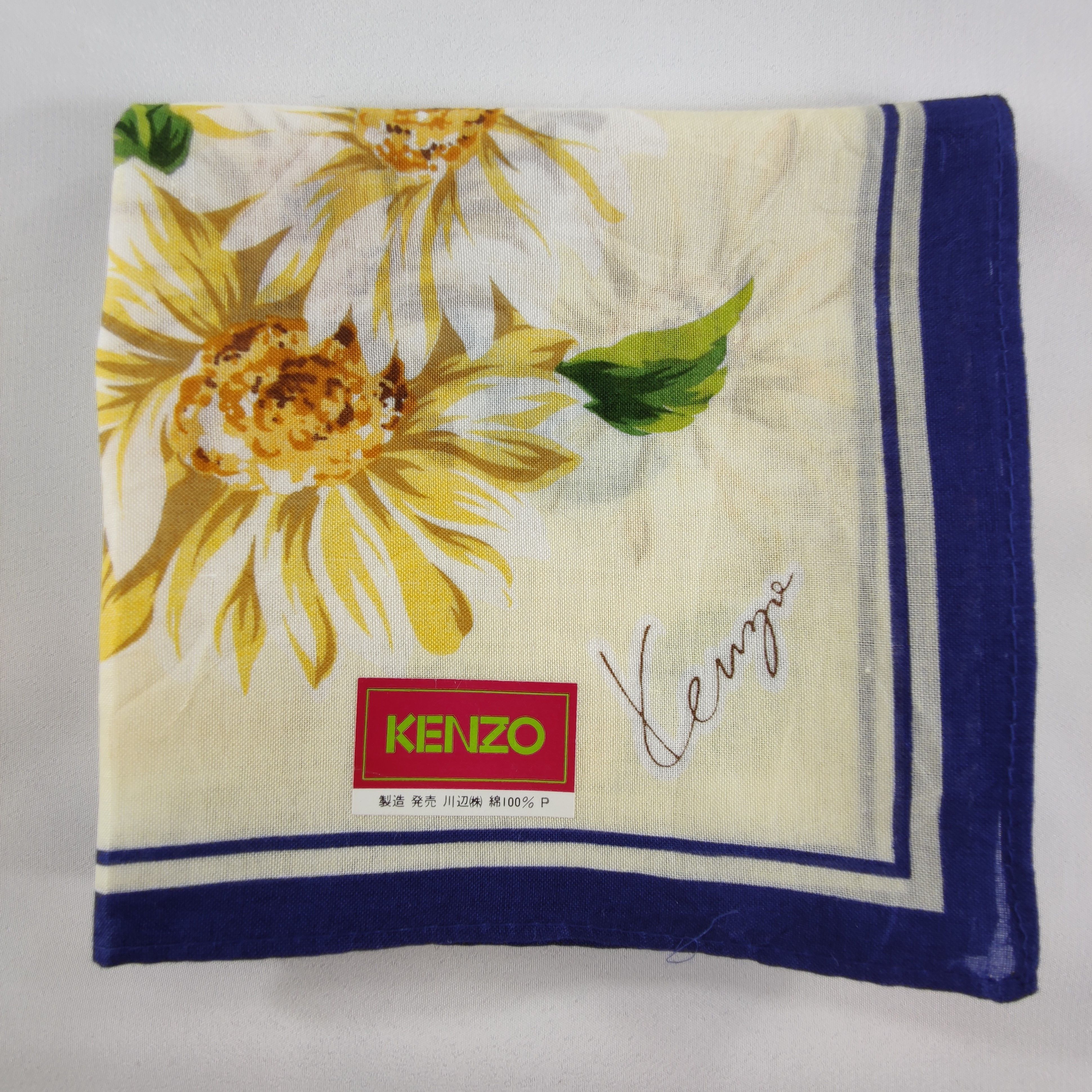 Kenzo × Vintage Kenzo Handkerchief/Neckerchief/Bandana Size ONE SIZE - 4 Thumbnail