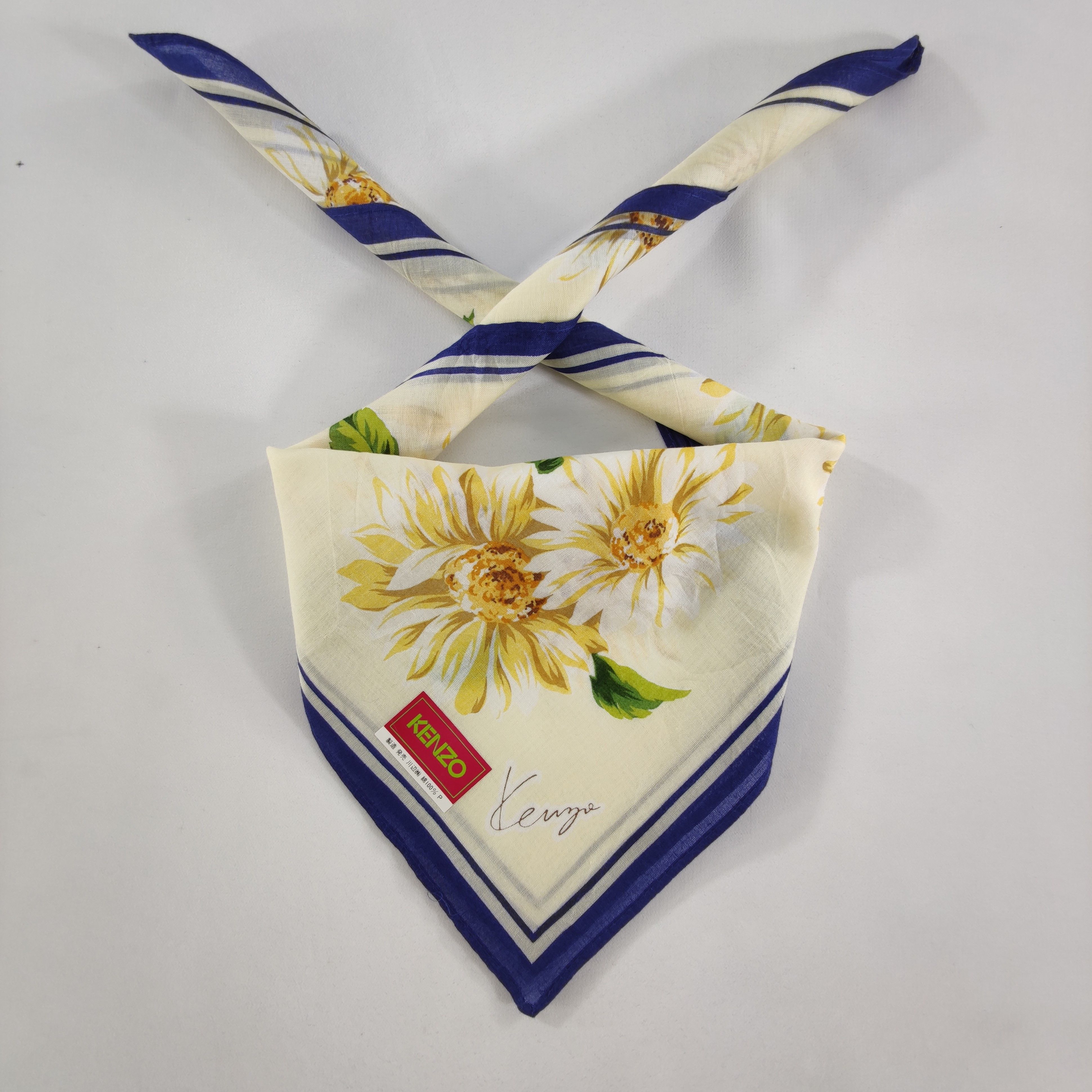 Kenzo × Vintage Kenzo Handkerchief/Neckerchief/Bandana Size ONE SIZE - 1 Thumbnail