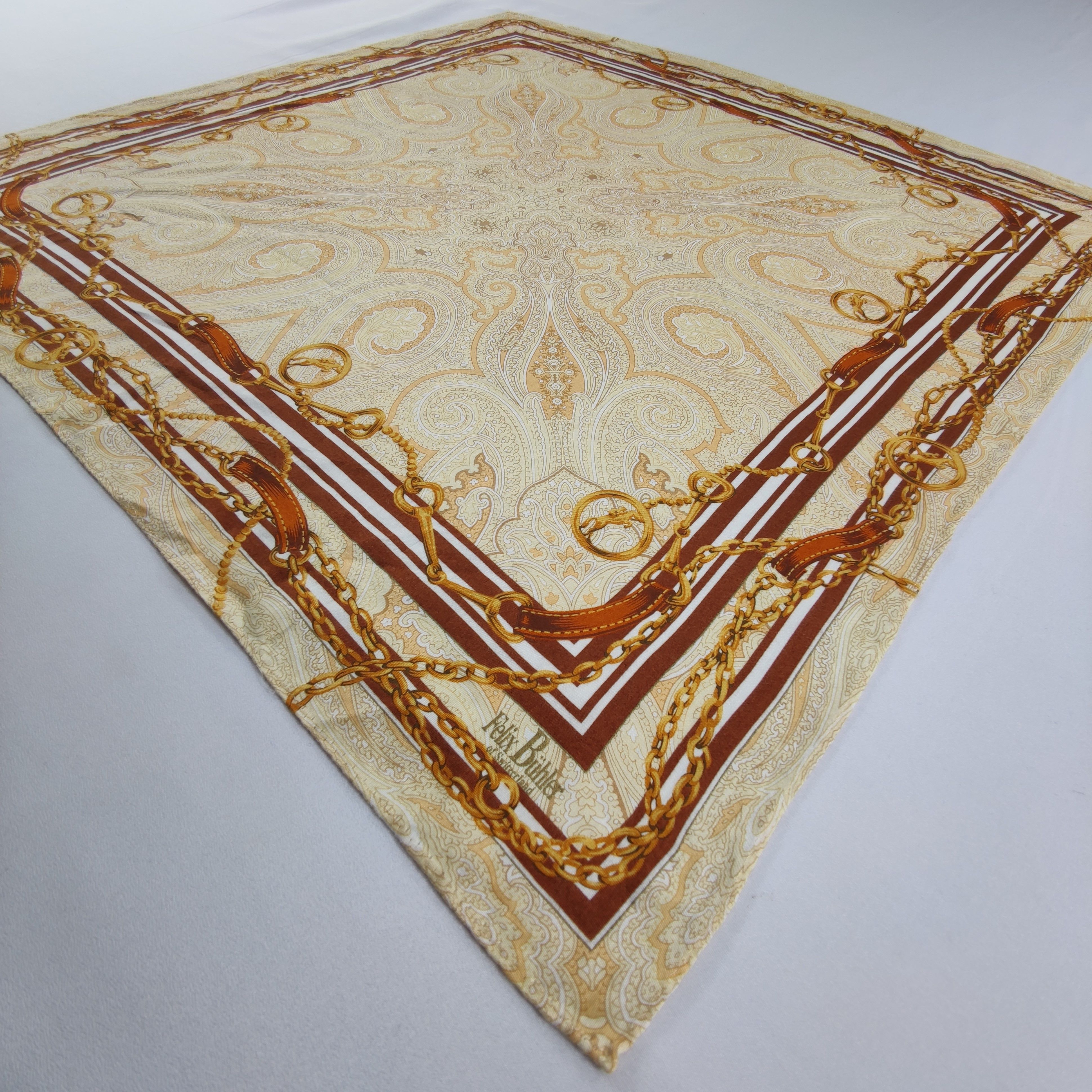 Vintage Felix Buhler Handkerchief/Neckerchief/Bandana Size ONE SIZE - 3 Thumbnail