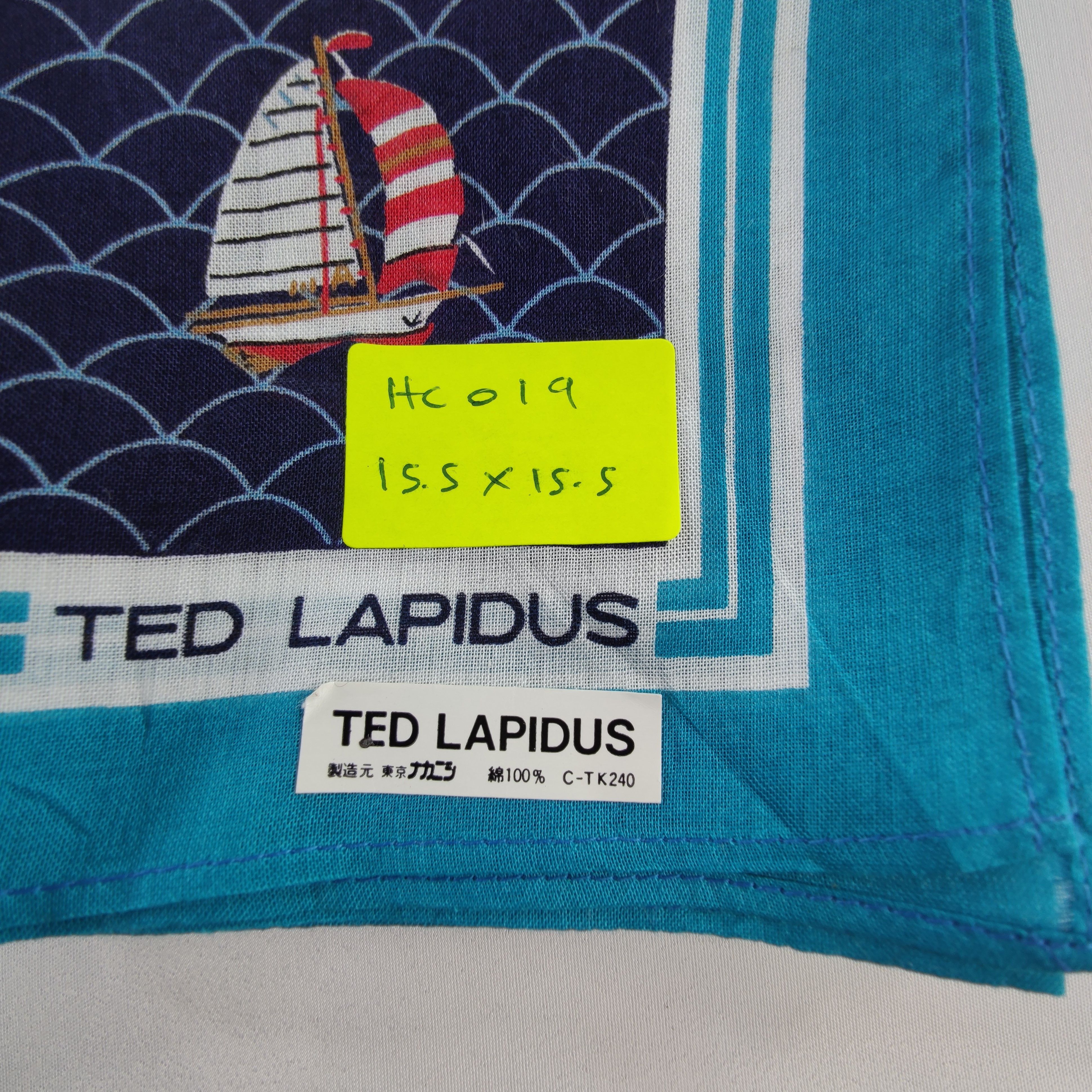 TED LAPIDUS Ted Lapidus bandana / handkerchief / neckerchief Size ONE SIZE - 5 Thumbnail