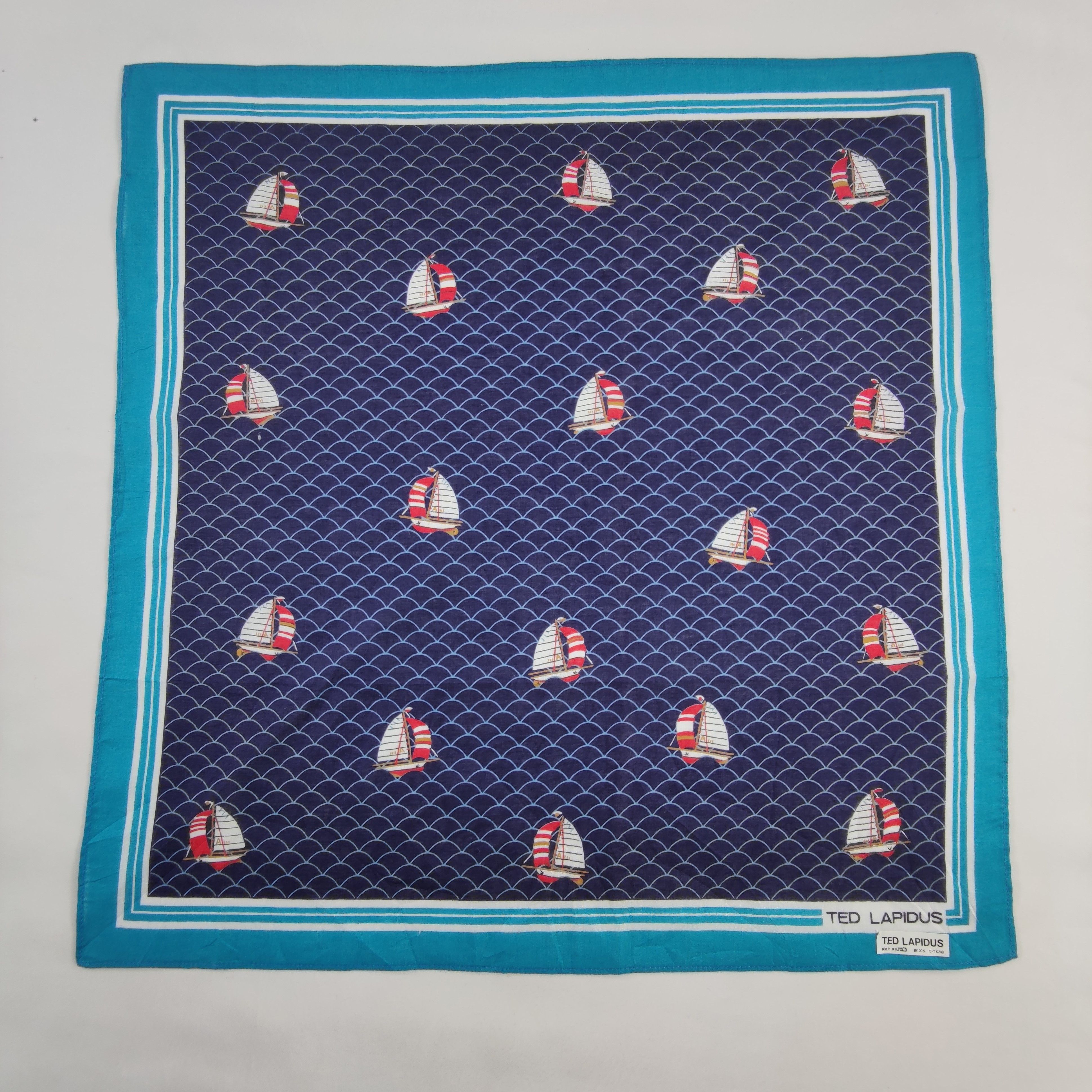 TED LAPIDUS Ted Lapidus bandana / handkerchief / neckerchief Size ONE SIZE - 2 Thumbnail