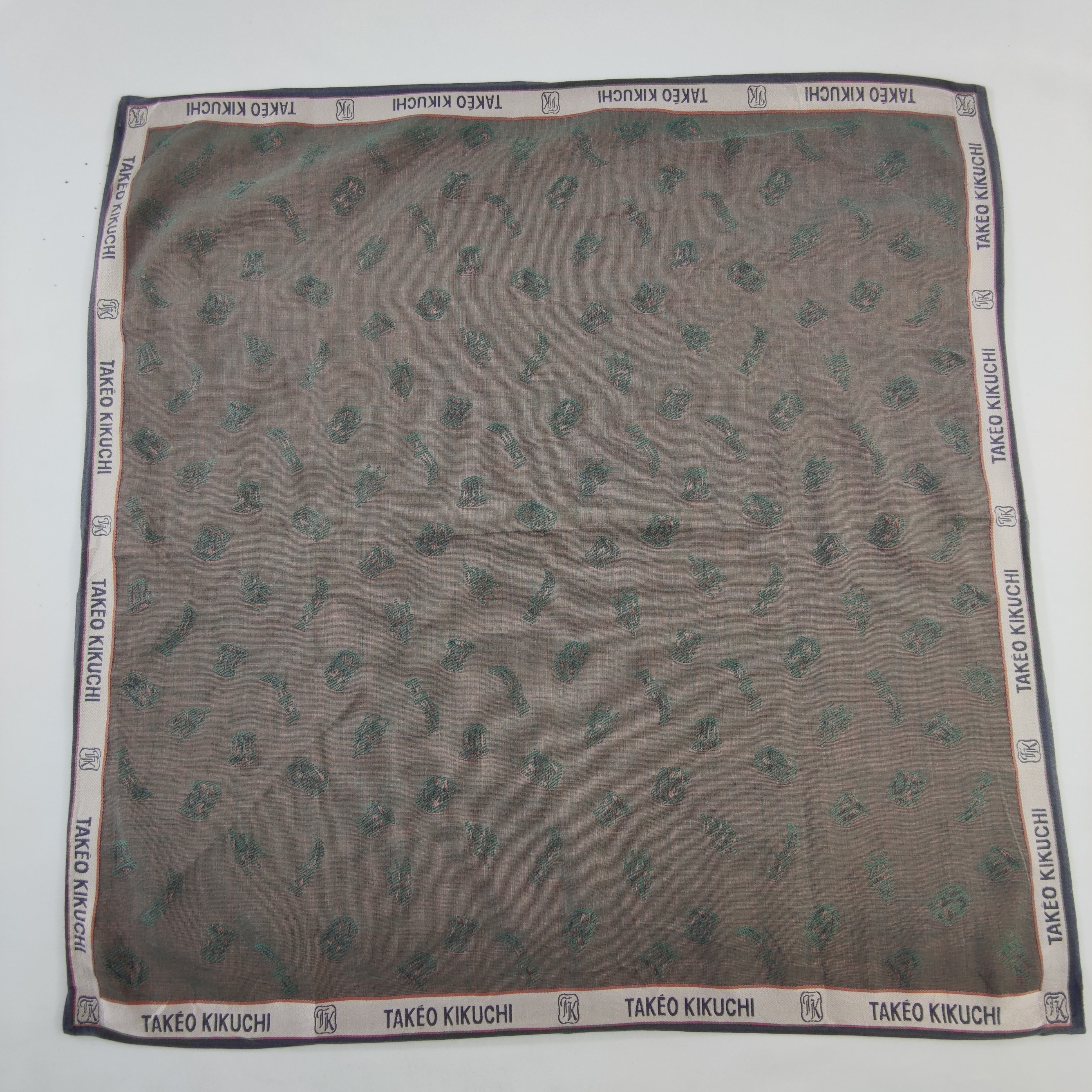 Takeo Kikuchi Takeo Kikuchi Handkerchief/Neckerchief/Bandana Size ONE SIZE - 2 Thumbnail