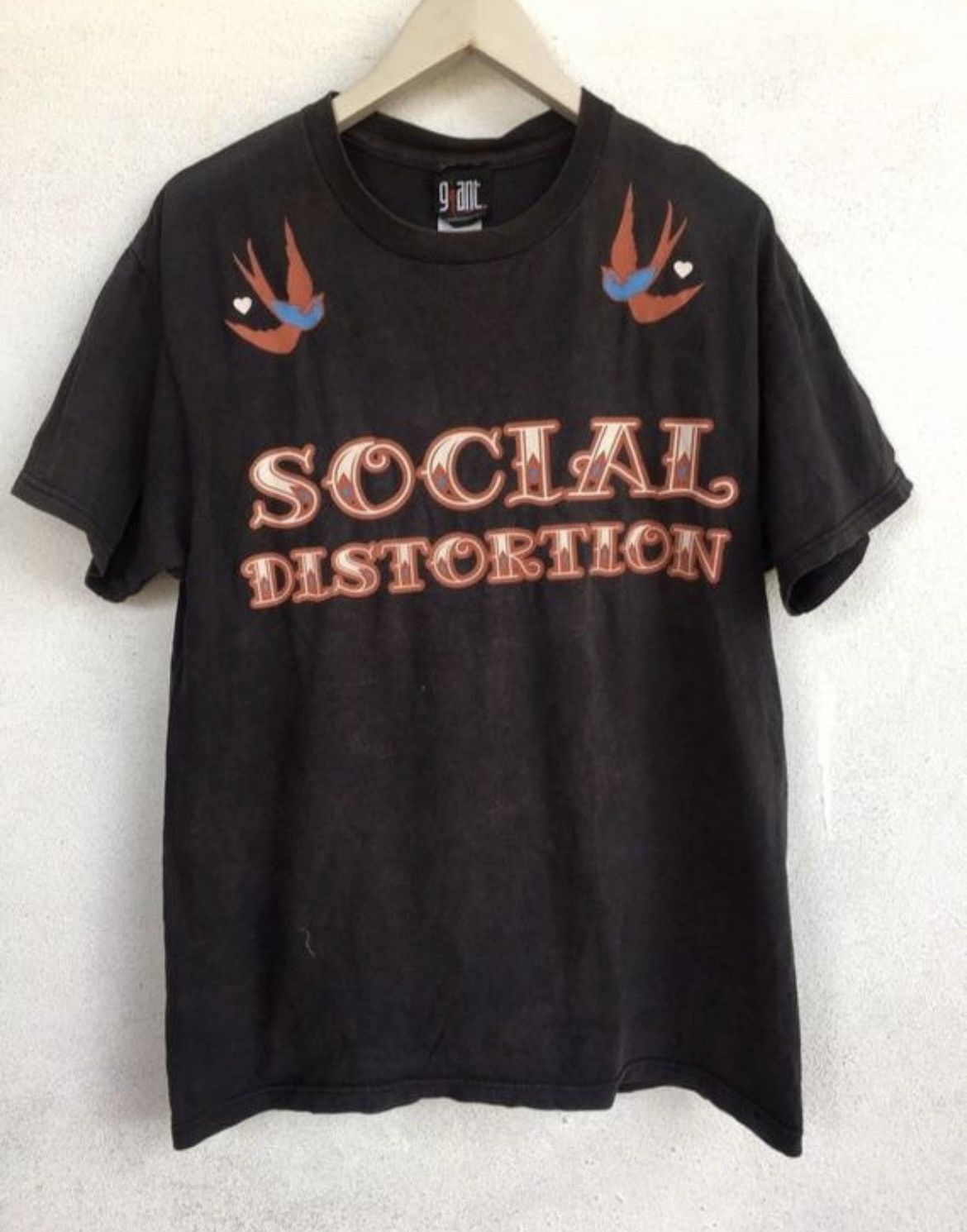 Band Tees Vintage 90s Social Distortion punk band tee Size US M / EU 48-50 / 2 - 1 Thumbnail