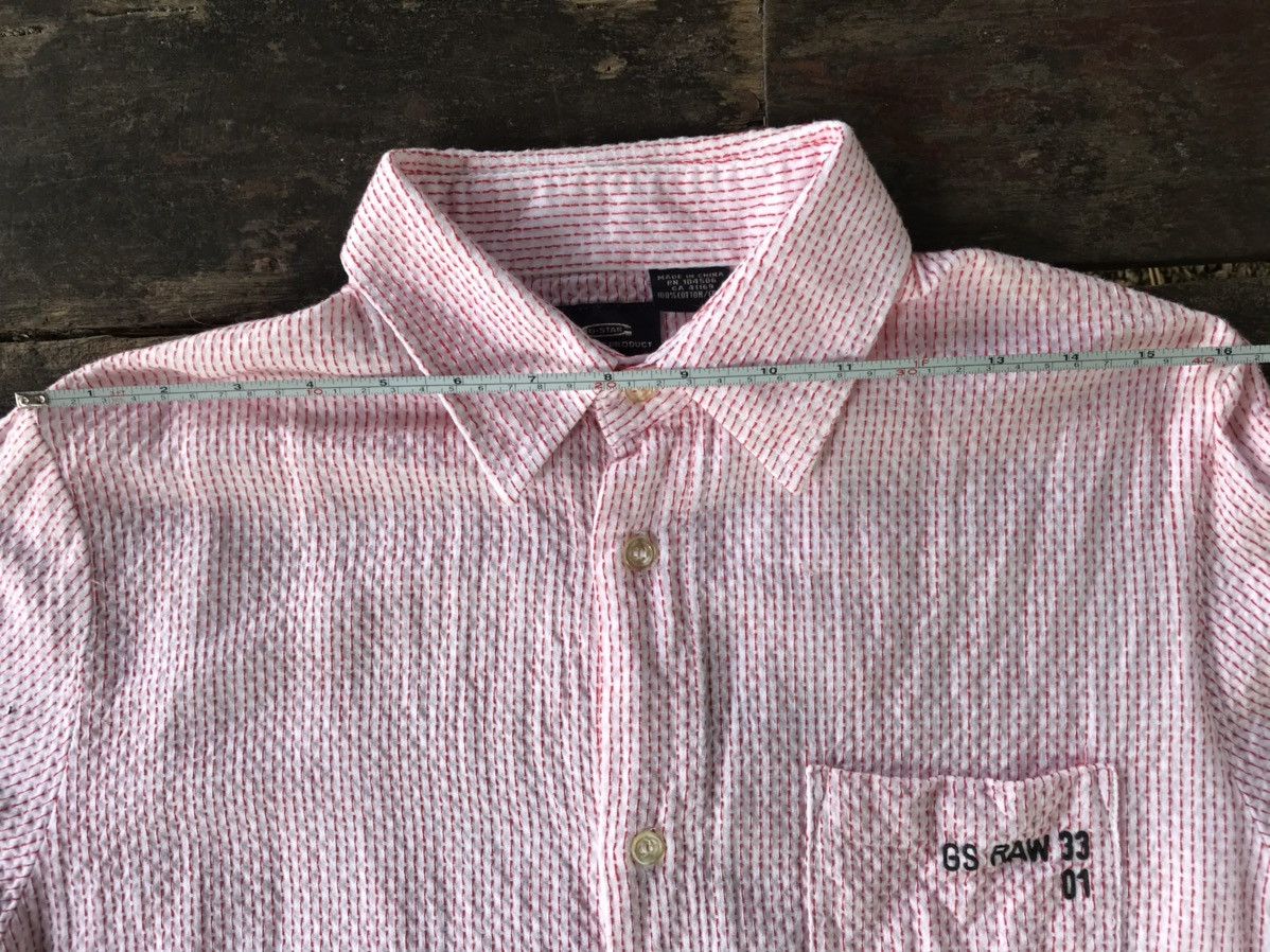 G-Star Gstar RAW Button up Short Sleeve Big Logi Tshirt Size US M / EU 48-50 / 2 - 14 Thumbnail