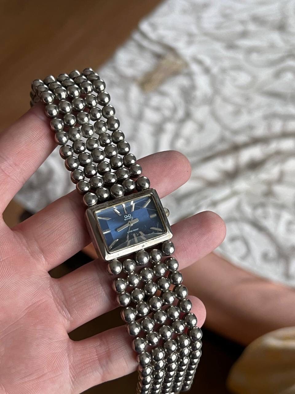 Japanese Brand × Vintage Vintage Japanese style futuristic Studded Watch Omax Y2K Size ONE SIZE - 2 Thumbnail